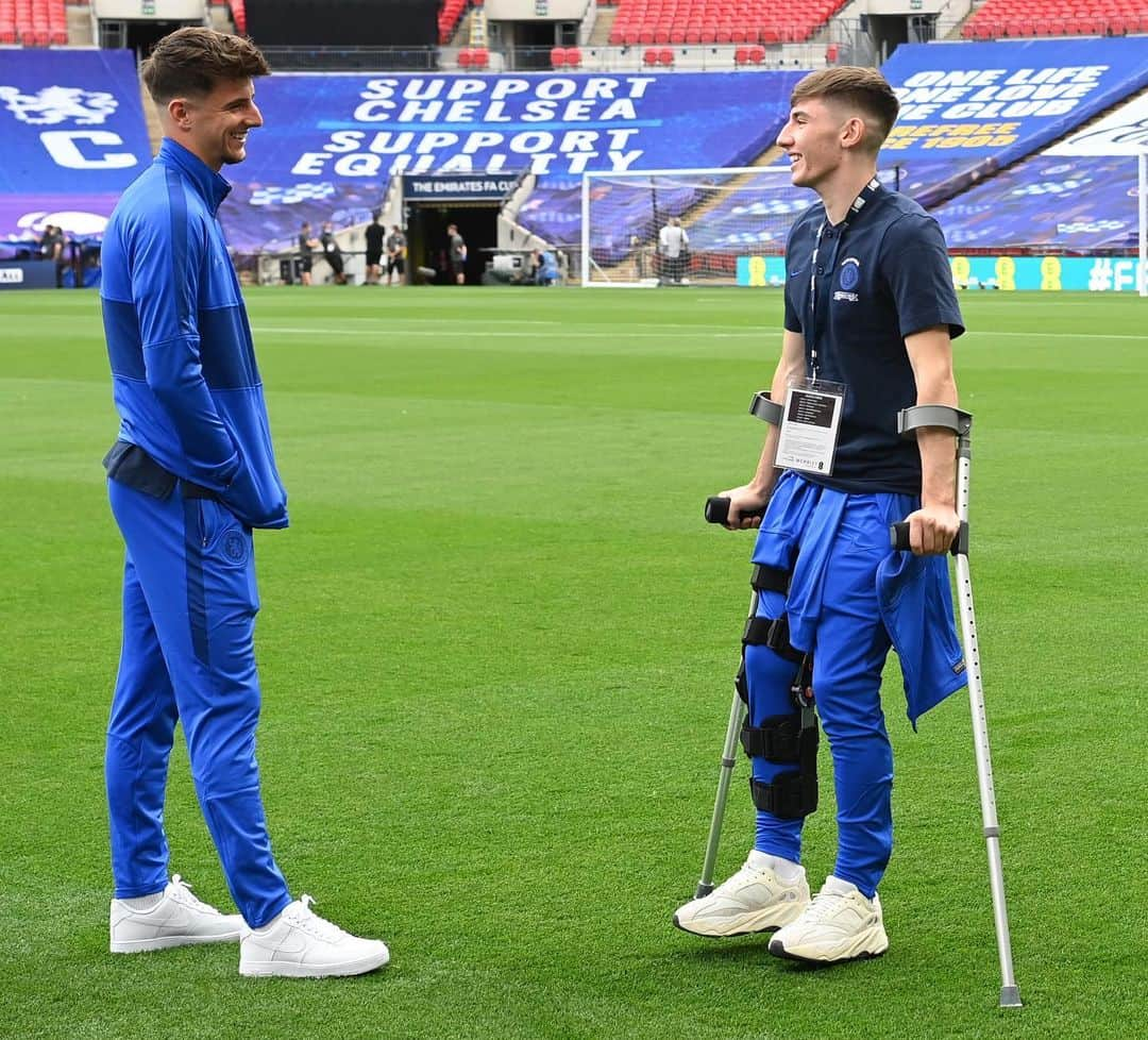 チェルシーFCさんのインスタグラム写真 - (チェルシーFCInstagram)「@billygilmourrr 👊💙 #HeadsUpFACupFinal #CFC #Chelsea」8月2日 1時08分 - chelseafc