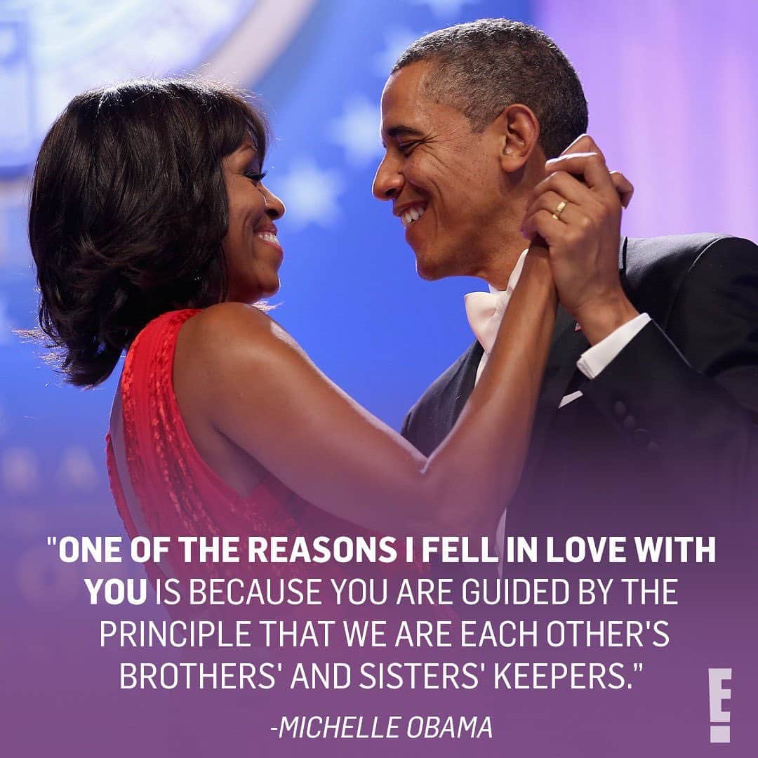 E! Onlineさんのインスタグラム写真 - (E! OnlineInstagram)「Southside with these two. ❤️ Link in bio for what Michelle and Barack Obama had to reveal about their romance, and the legacy they want to leave behind for Malia and Sasha. (📷: Getty)」8月2日 3時02分 - enews