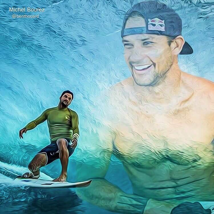 ミシェル・ボレーズのインスタグラム：「Love your work @luciano_cabal ! 🤙🏼」