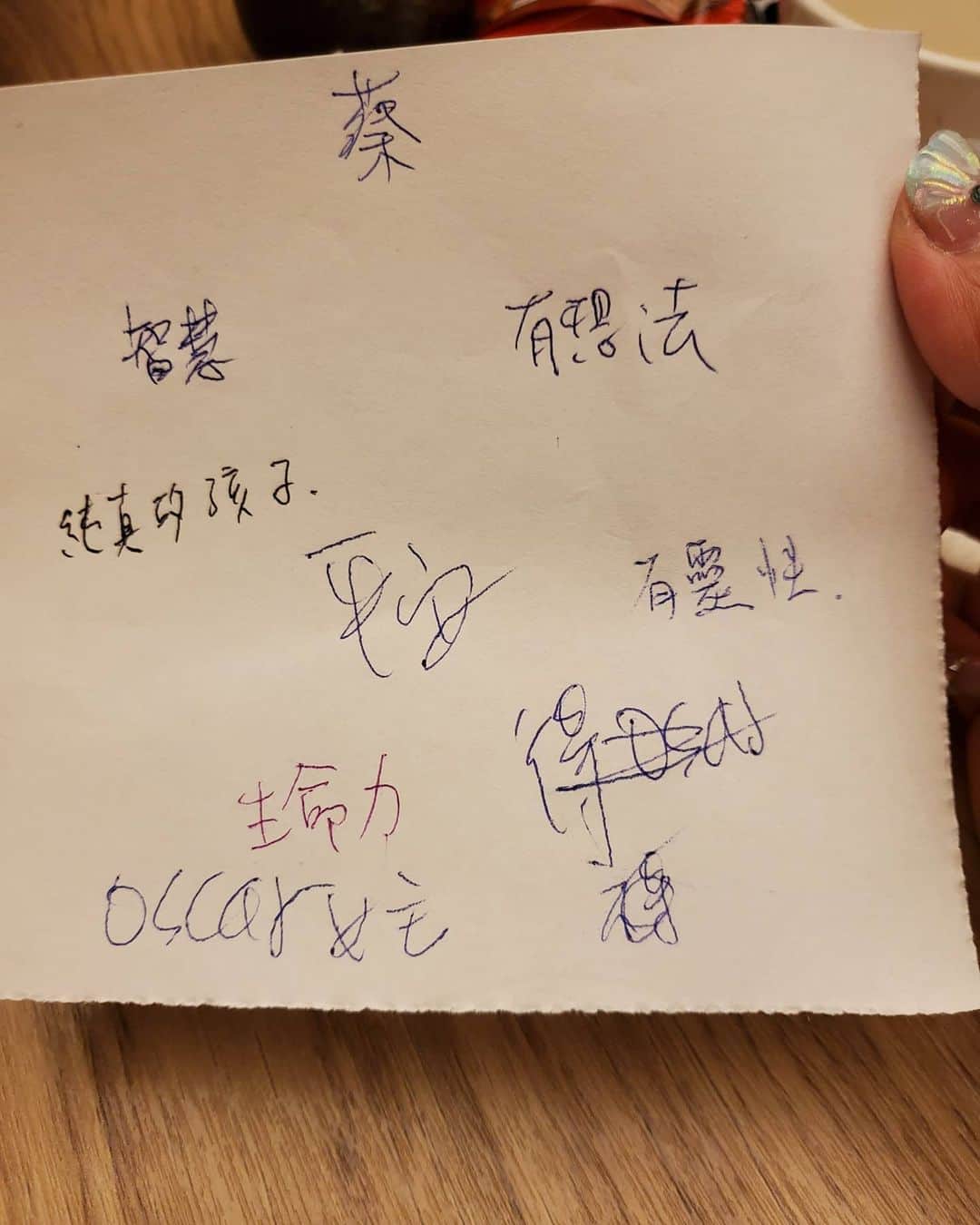 ジョリン・ツァイのインスタグラム：「昨天像極了愛情 你會怎麼形容蔡？  #平安😆😆😆😆」