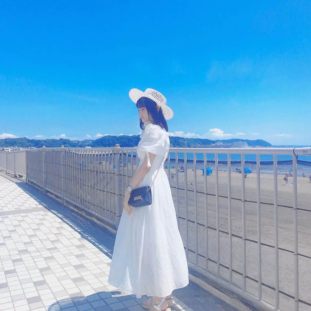 緑川百々子のインスタグラム：「夏いね」