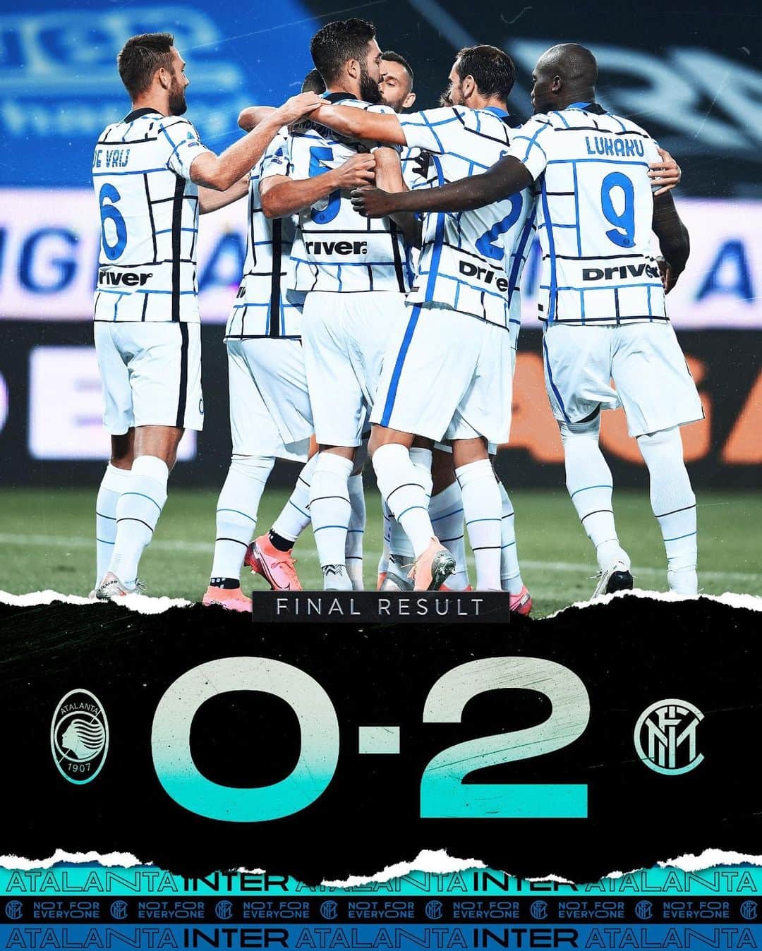 インテルナツィオナーレ・ミラノさんのインスタグラム写真 - (インテルナツィオナーレ・ミラノInstagram)「FULL TIME!!! #AtalantaInter 0️⃣-2️⃣ ⚽️ 1’ @danilodambrosioreal ⚽️ 20’ @youngy_18 The whistle blows in Bergamo as the Nerazzurri finish the 2019/20 @seriea season in second place. #Inter #ForzaInter #SerieA #Football」8月2日 5時48分 - inter