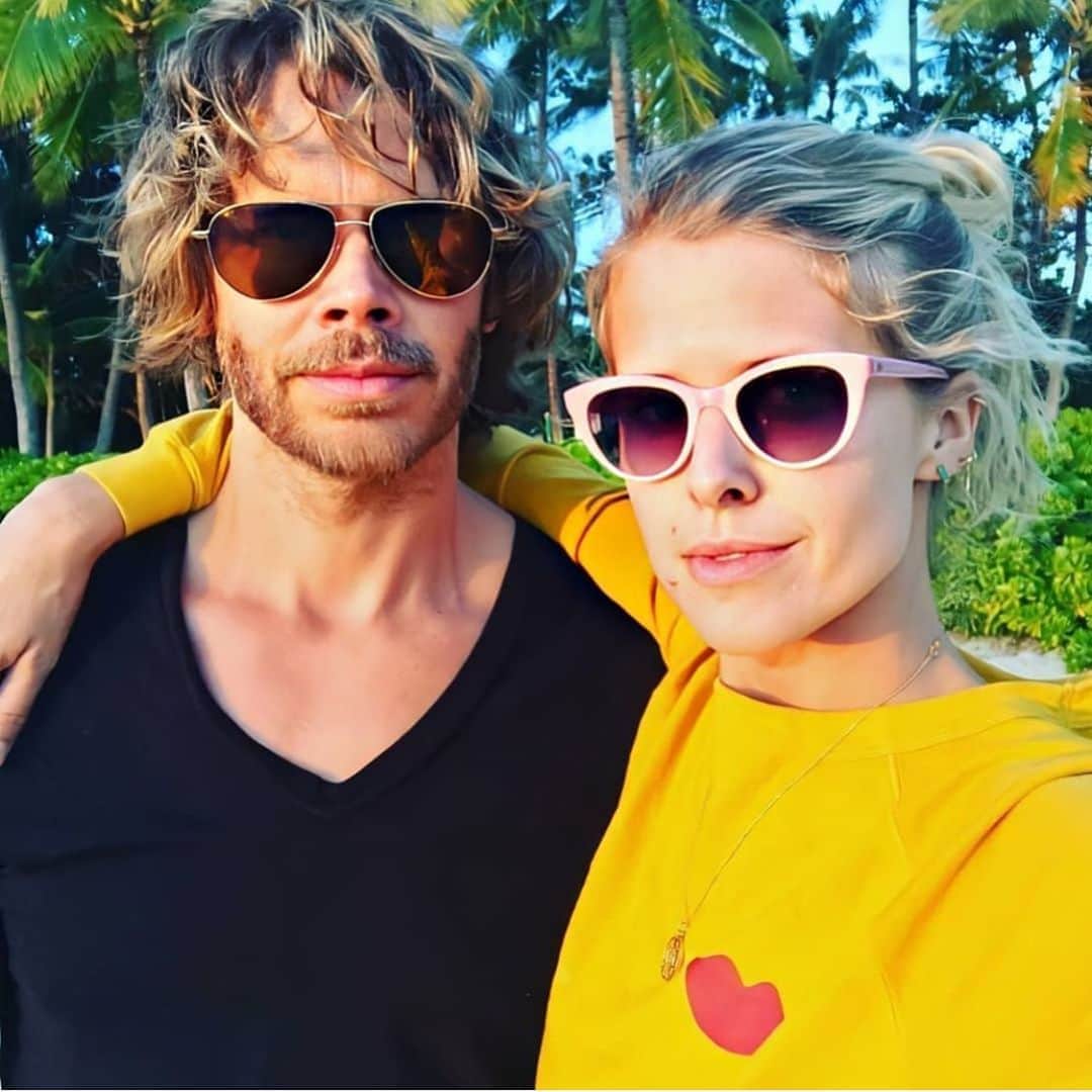 エリック・クリスチャン・オルセンのインスタグラム：「I not sure what day I'm supposed to have a crush on her so I'm just gonna choose everyday.」