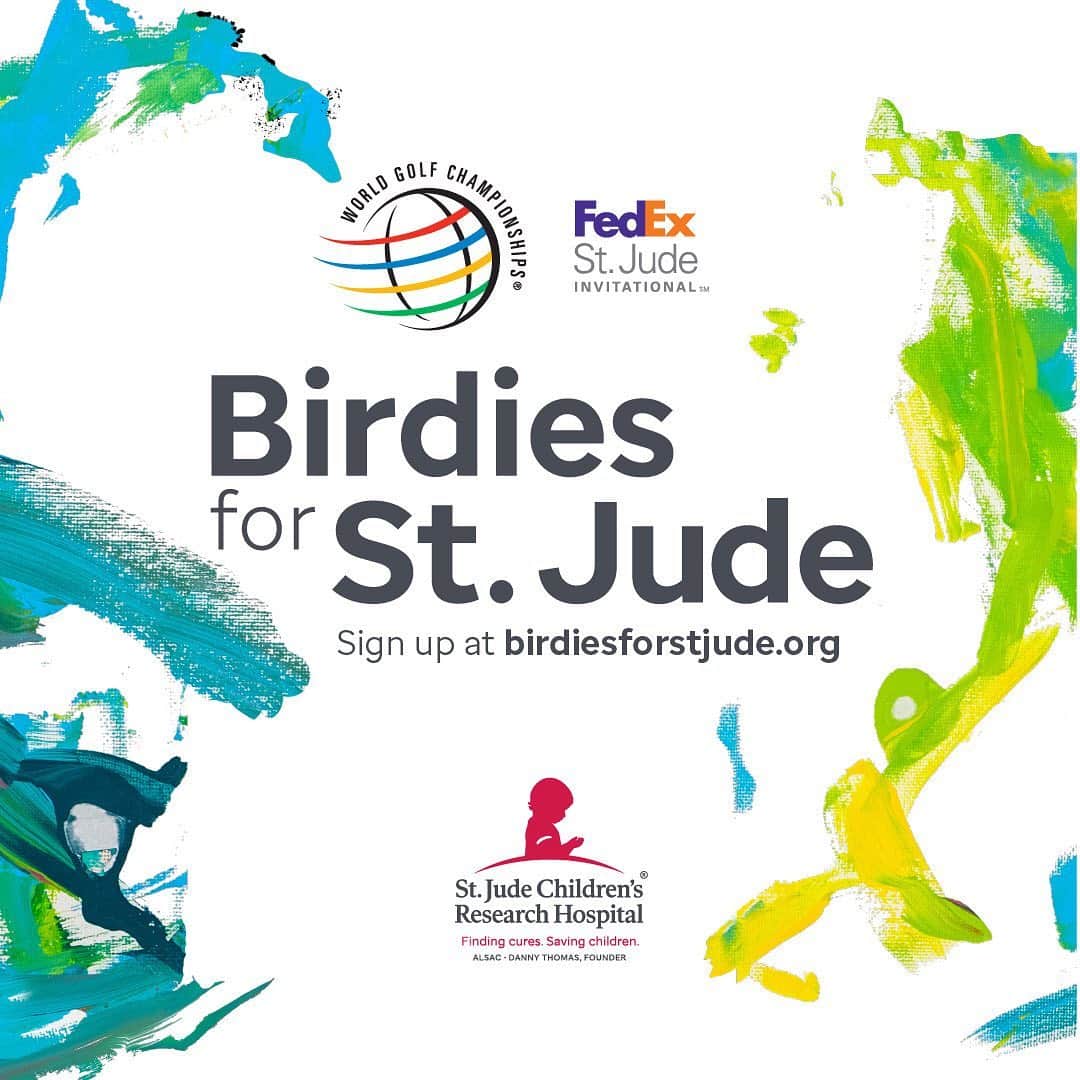 Jordan Spiethさんのインスタグラム写真 - (Jordan SpiethInstagram)「This week @wgcfedex we’re playing for something bigger... Annie and I are making a pledge to @StJude and we want you to join! It's an incredible place serving so many families and one of our @jordanspiethfamfoundation mission pillars... link in my bio. #BirdiesforStJude」8月2日 7時28分 - jordanspieth