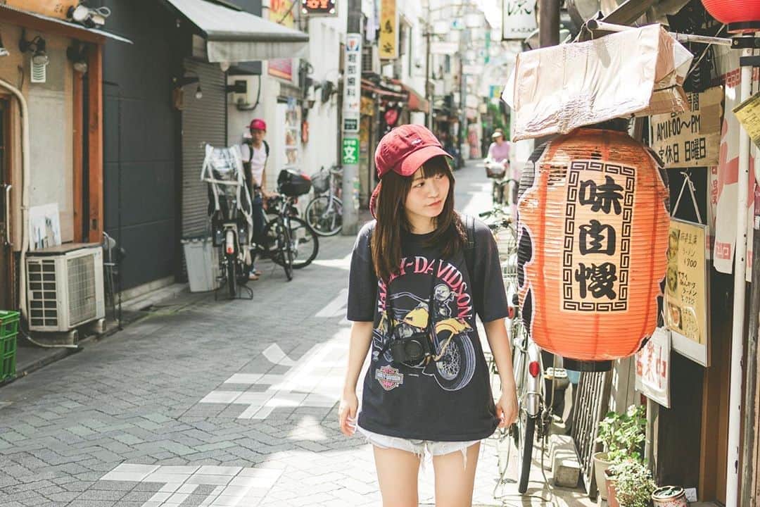 弘松菜摘のインスタグラム：「﻿ ﻿ 味自慢﻿ ﻿ ﻿ #なんでもないただの道が好き  #何気ない瞬間を残したい」