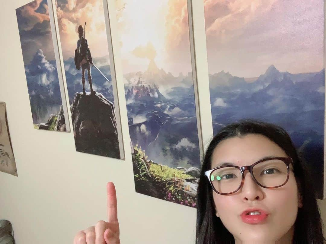 志田光さんのインスタグラム写真 - (志田光Instagram)「‪Cool stuff for my bed room!!!😎‬ ‪#LegendOfZelda ‬#botw」8月2日 11時19分 - shidahikaru