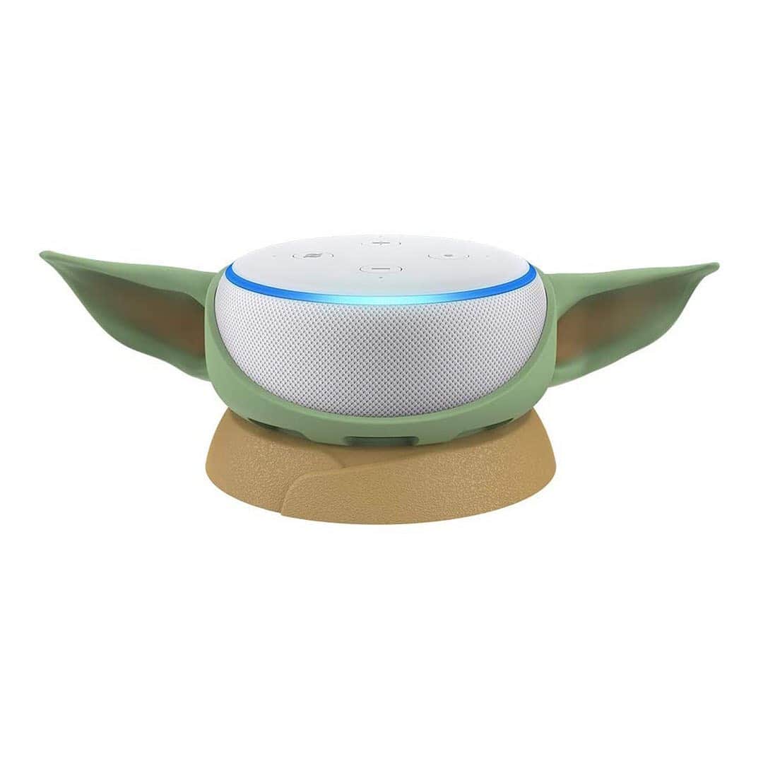 HYPEBEASTさんのインスタグラム写真 - (HYPEBEASTInstagram)「#hypebeasttech: You can now cradle your @amazon Echo Dot with @otterbox's Baby Yoda Ears. The ears rest on a non-slip base where jutting green ears protrude from the sides and is made with the same durable material found in Otterbox’s phone cases. This is available for pre-order on Amazon for $24.95 USD.⁠⠀ Photo: Otterbox」8月2日 11時35分 - hypebeast