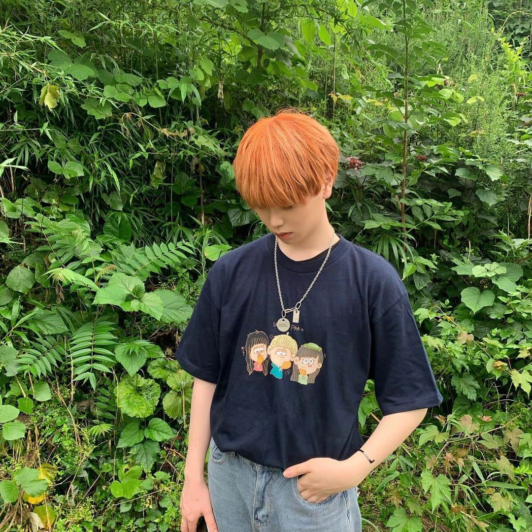 ぴーかっぱあっぷるのインスタグラム：「PKA original Tshirt紹介👕﻿ 【PKA Popp!ng TEE】﻿ ﻿ 大人気！Pirako×PKAコラボアイテム第二弾。﻿ たくさんのリクエストにお答えして・・・﻿ POPでキュートなTシャツが新たに誕生しました❗️✨﻿ しっかりとした生地で着心地の良いTシャツです。﻿ 豊富すぎるカラー展開で友達とのオソロイにしても⭕️﻿ ﻿ ﻿ color🎨・ イエロー/ピンク/ブラック/ホットピンク/フォレスト/チャコール/ネイビー/グレー/レッド/ターコイズ/アッシュ﻿ price💰・ ¥3990 (送料別)﻿ size👕👚［S・M・L・XL］﻿ ﻿ Pirako様Instagram👉﻿ @pirachuns03  ﻿ ご購入はプロフィール欄のURLから✅﻿ ﻿ #Tシャツ #Tshirt #PKA #」