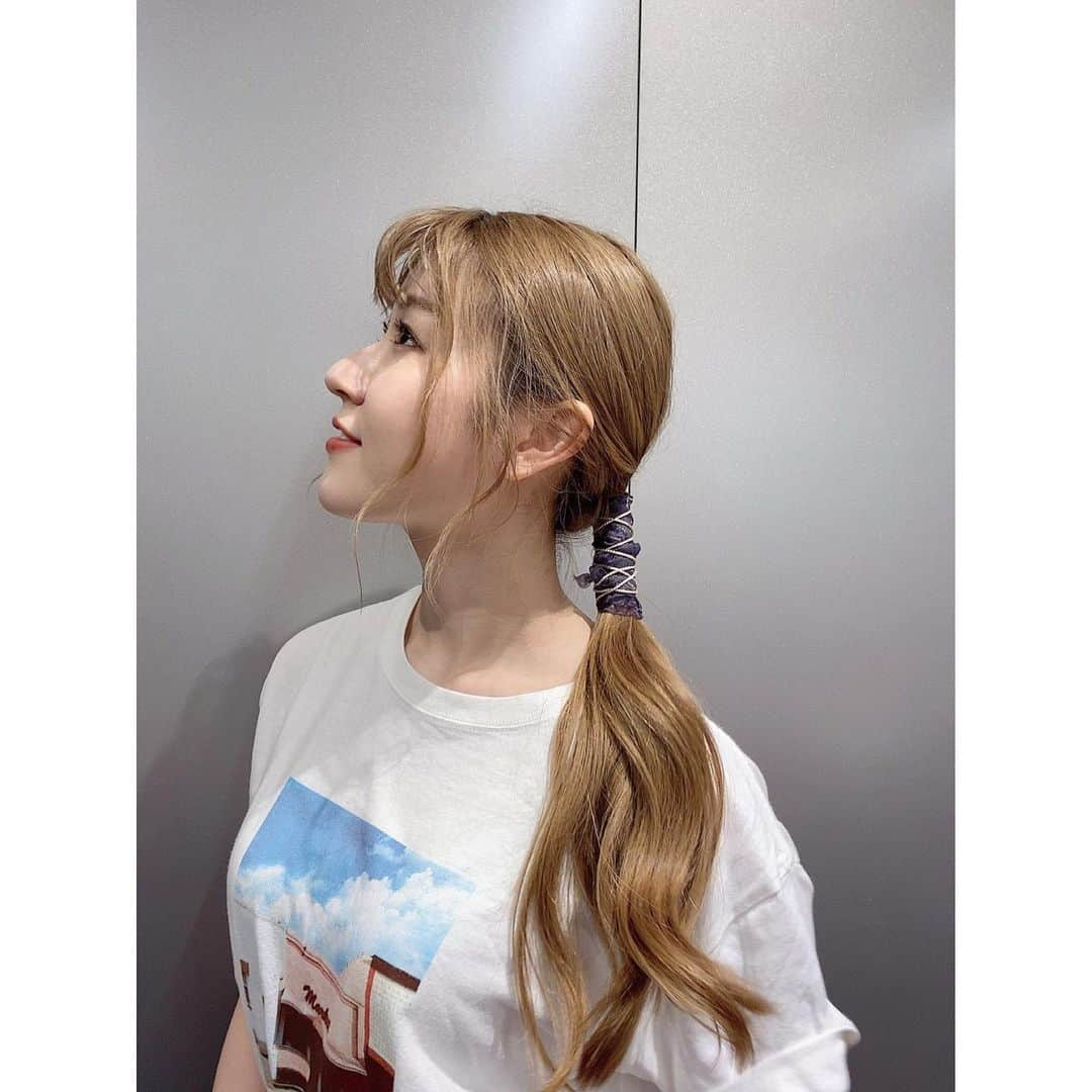 かれん（古賀かれん）さんのインスタグラム写真 - (かれん（古賀かれん）Instagram)「可愛いの付けてもらったのだよ🎗」8月2日 22時43分 - lgm_karen_official