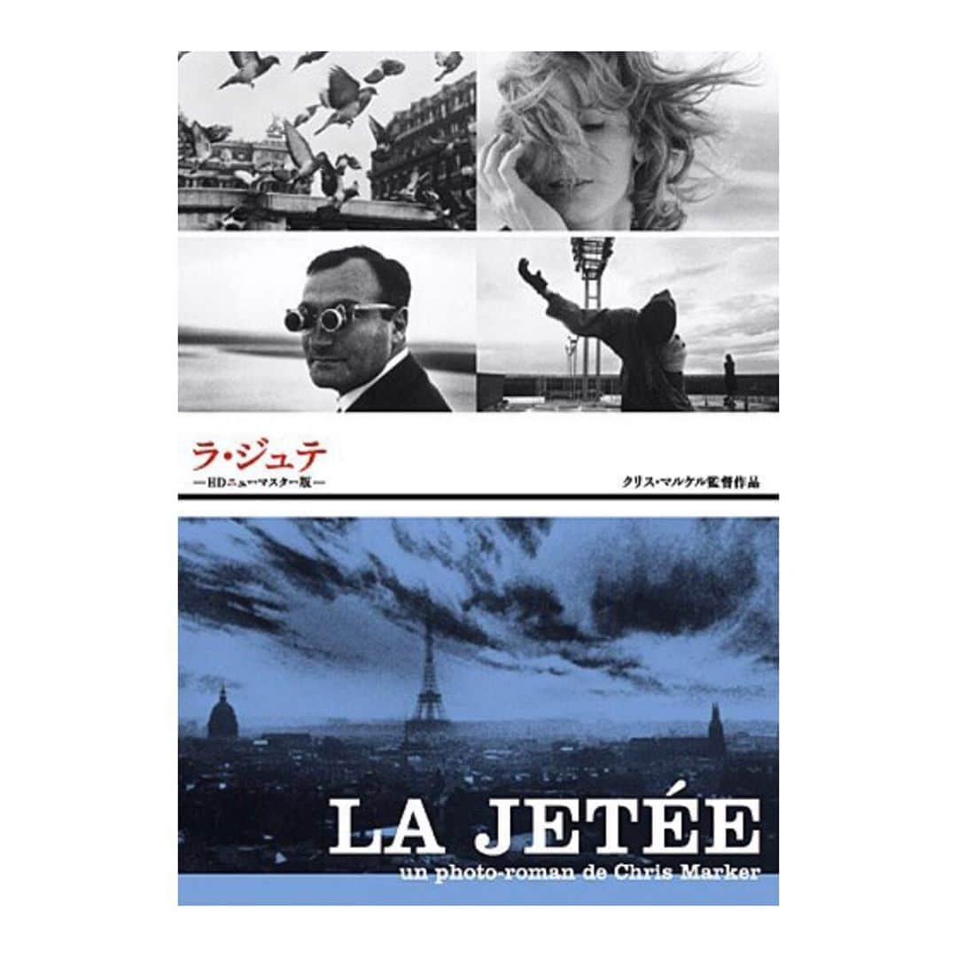 原舞歌さんのインスタグラム写真 - (原舞歌Instagram)「12モンキーズの元になった短編SF映画  ほぼ！全編がスチールカットで送られるこの作品  SF世界の表現しきれない部分を、写真と写真の隙間を見ている側が補完することで成り立たせているのではないかという先生の考察が面白かった😗  BL影的な演出も見てる側に補完させるために一役買ってる感じする  他のヌーヴェルヴァーグ期のSFだとアルファヴィルとか面白かったです📗 (この作品だけです。ゴダールを理解できた気になったのは、、)  #映画 #movie」8月2日 23時03分 - h_maika_ta