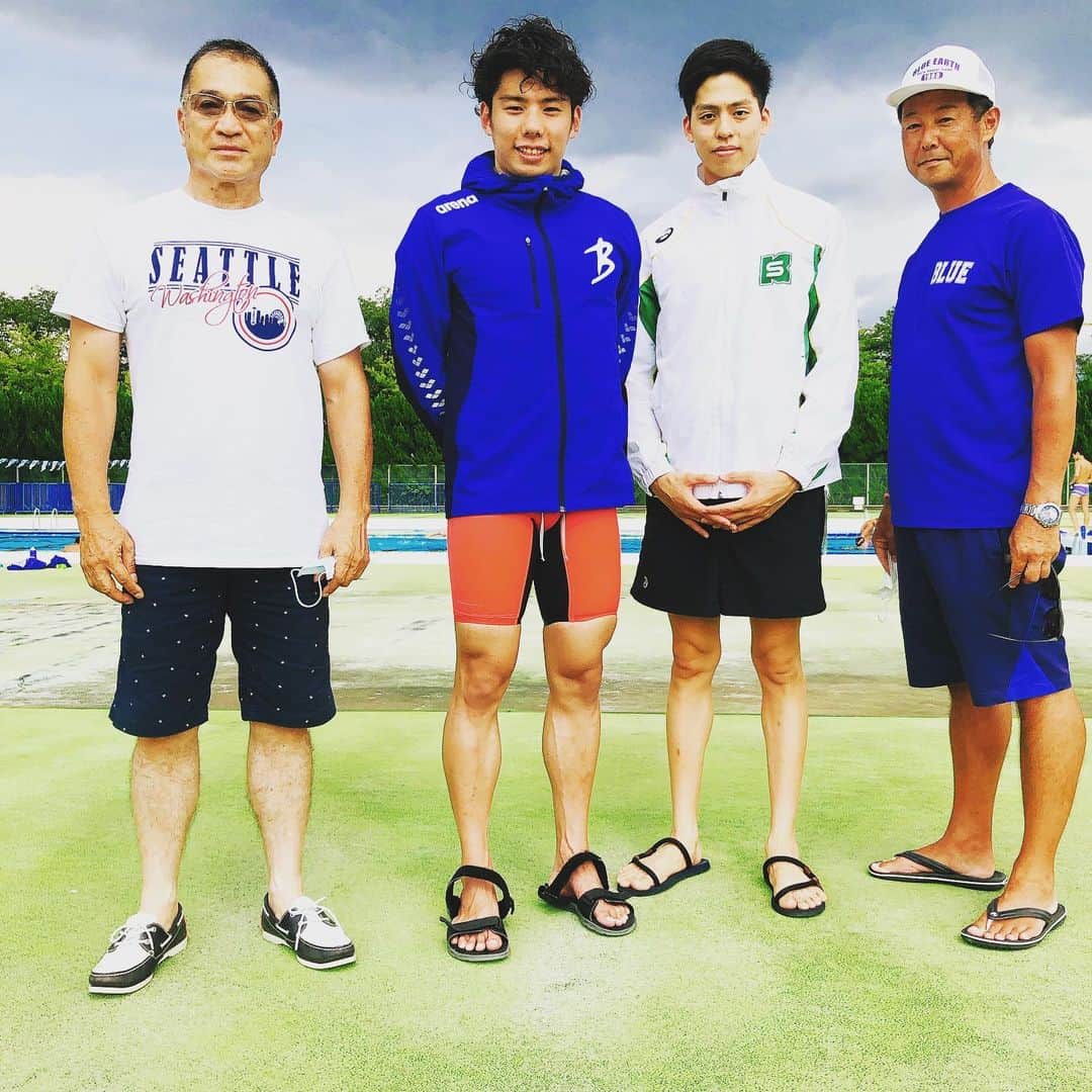 のインスタグラム：「半年ぶりのレースでした！ 50だけだけど、 とても楽しかったです😁  いろんな課題が見つかったので 課題を克服できるように 努めたいと思います😀 泳げる環境に感謝しながら 頑張ります！  #ブルーアース #山梨」