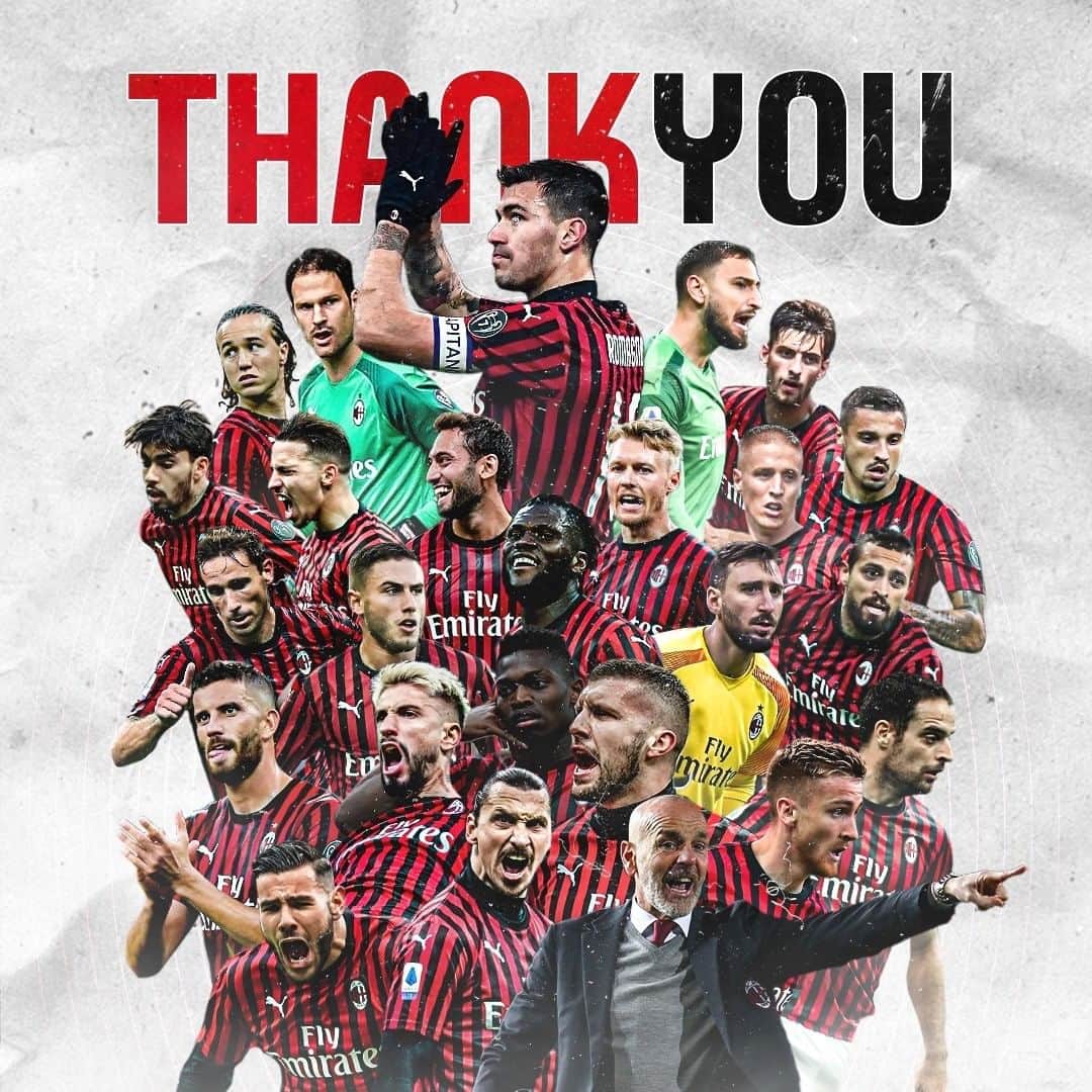 ACミランさんのインスタグラム写真 - (ACミランInstagram)「It’s been a season we'll hardly forget, thank you for always being by our side! ❤️🖤  #SempreMilan」8月2日 17時00分 - acmilan