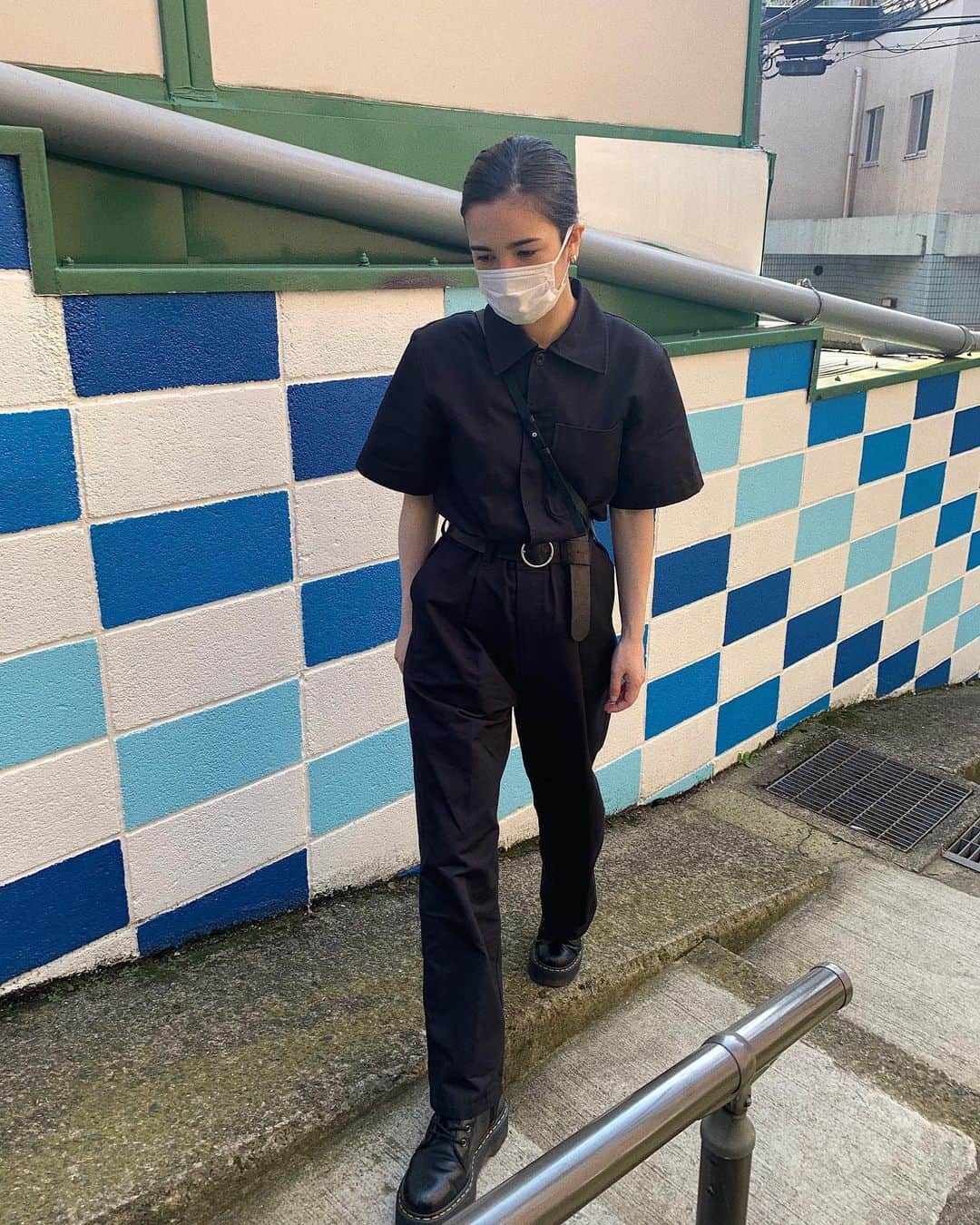 ケルク ハナのインスタグラム：「💙🤍💙🤍」