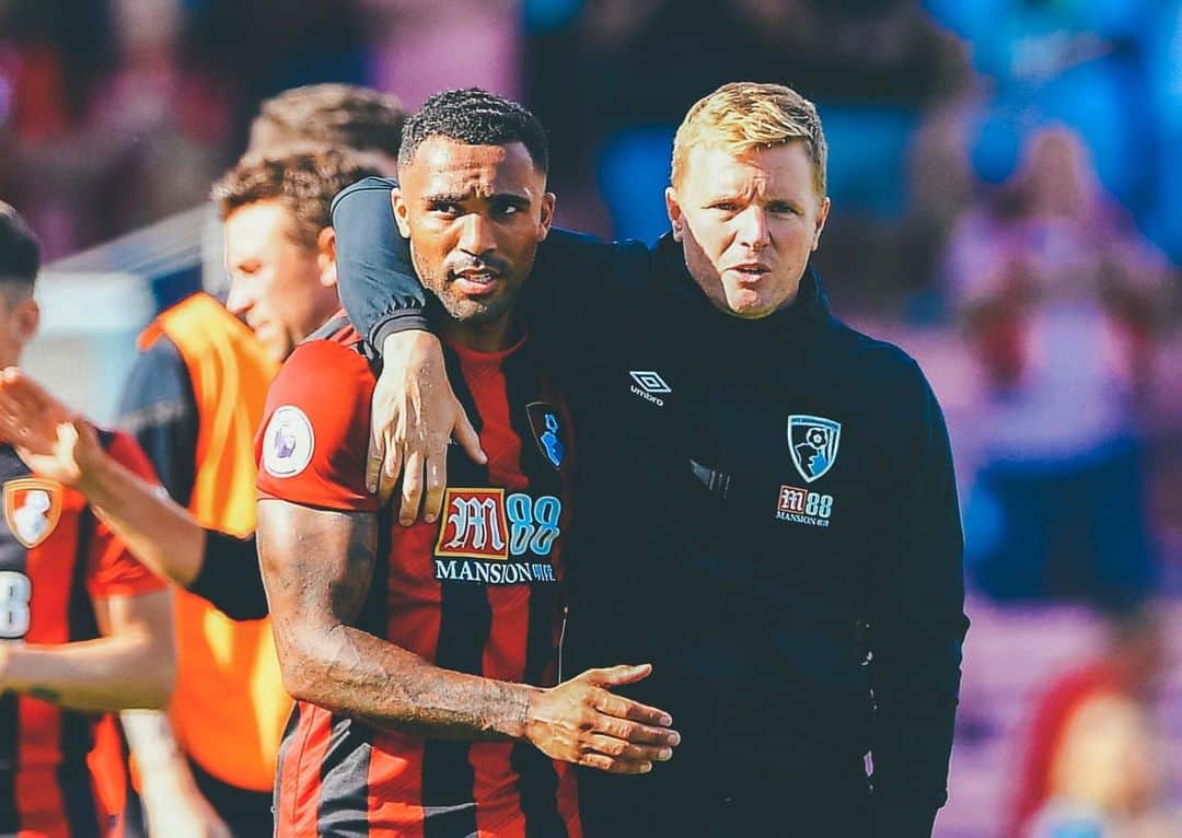 カラム・ウィルソンのインスタグラム：「Forever thankful for everything you’ve done for me over the past 5 years Gaffer! You’ve helped me achieve my dreams and I’m proud to have played a part in an amazing journey for you! Some great memories that will never forget. Good luck on your next chapter ❤️🖤」