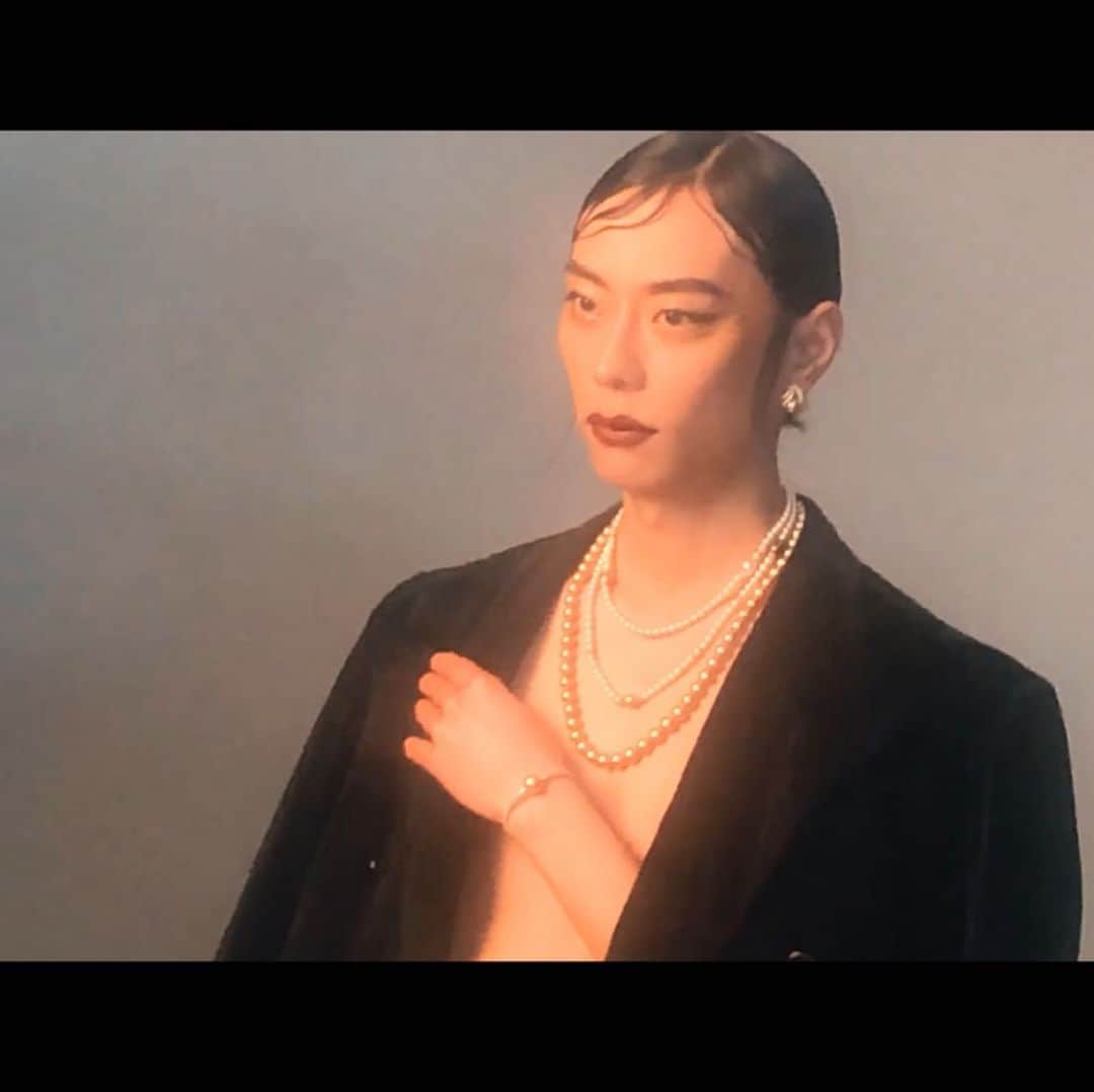のインスタグラム：「装苑デビューの思い出  #装苑 #モデル #ダニエルズ」