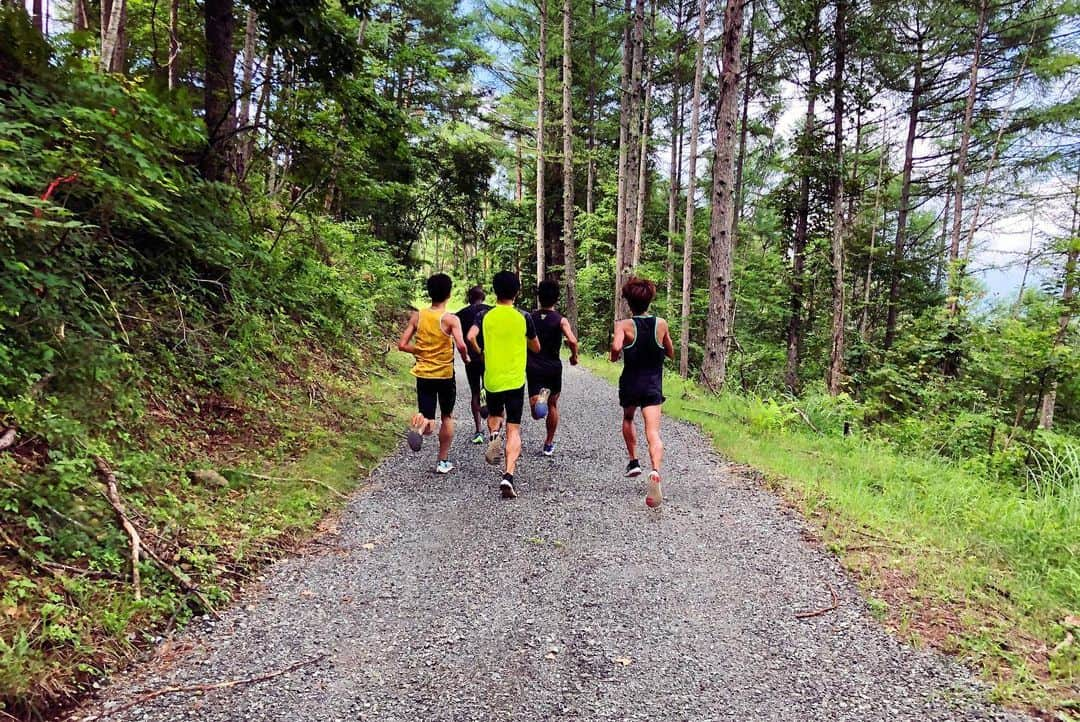 神野大地さんのインスタグラム写真 - (神野大地Instagram)「林道RUN！🏃‍♂️🏃‍♂️ #富士見合宿」8月2日 19時44分 - daichi_0913