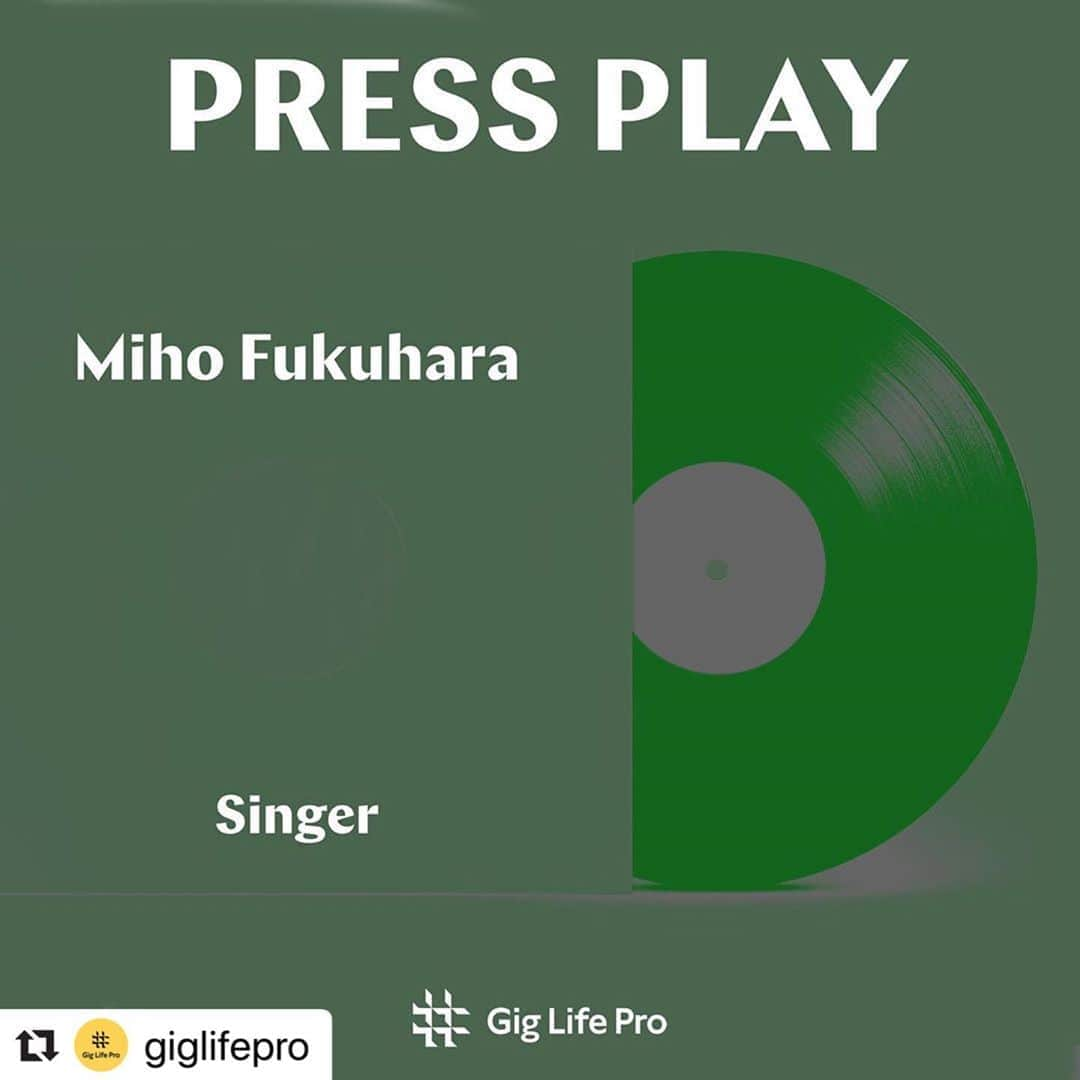 福原美穂さんのインスタグラム写真 - (福原美穂Instagram)「アジアの音楽業界コミュニティである"Gig Life Pro"のサイトやニュースで、今月は日本をフューチャーということで、アーティストに私を選んでいただきました。 ありがとうございます！ このサイトにももうでていますが、シンガポールのアーティストであるチャーリーリムとのコラボ楽曲"Ashes"も近日配信予定です。  今回はこの"Gig Life Pro“内にて、私福原みほが作る日本人アーティスト限定のプレイリストも公開になっています。  ぜひ今後の彼らの動きにもチェックしつつ、プレイリストも聴いてみてください❤️  Music industry community platform Gig Life Pro asked me to compile a playlist of some of my favorite Japanese tracks for their Japan spotlight. Hope you enjoy!  pick up artist @daichimiura824  #細野晴臣 #小坂忠 @mabanuainsta  #UA @birdwatchnet  #荒井由美 #rcサクセション #かまやつひろし #オルケスタデラルス  @norasuzuki  #山下達郎 #ハナレグミ @nariyama_tsuyoshi  @cero.official  #Repost @giglifepro with @make_repost ・・・ Our first Press Play for your Sunday Evening from Japan with Miho Fukuhara (@miho_fukuhara)!  Expect a journey into Japan’s music from the influential classics of Haruomi Hosono (@hosonoharuomi_info) to	Japanese rock stalwarts, sleepy.ab.   Link in the bio to hear NOW!  #GigLifePro #MusicIndustry」8月2日 19時44分 - miho_fukuhara