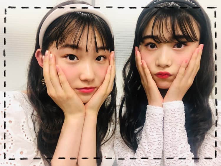 ニコ☆プチのインスタグラム：「🤍🤍 @motto_nicopuchitv_official でMCしたときの🎀 大人っぽガーリー🦋🖤 . . #私服👗🤎 #井口虹姫  #近藤藍月」