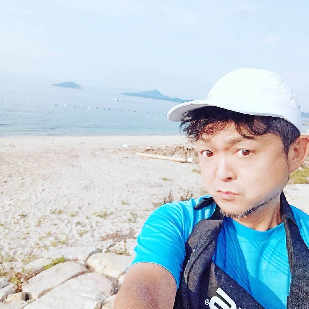 松本隆博のインスタグラム：「。 海に行きました。 (^○^) 楽しかったー (^○^)」
