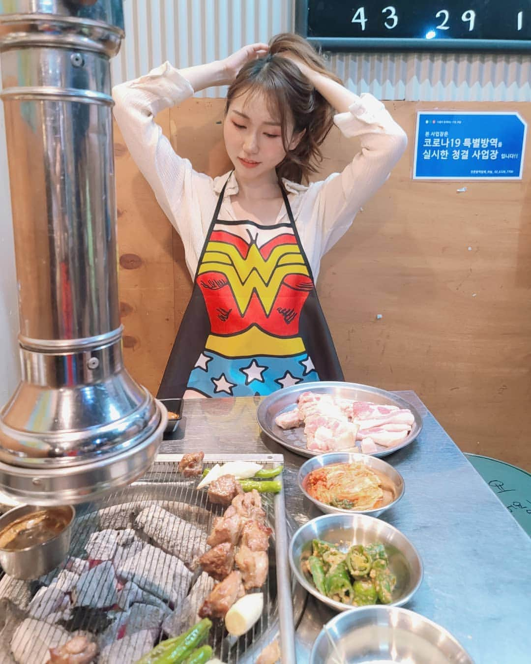 우~~사기다さんのインスタグラム写真 - (우~~사기다Instagram)「제주돼지  연탄파워!!!!!!!」8月2日 20時35分 - usagi4242