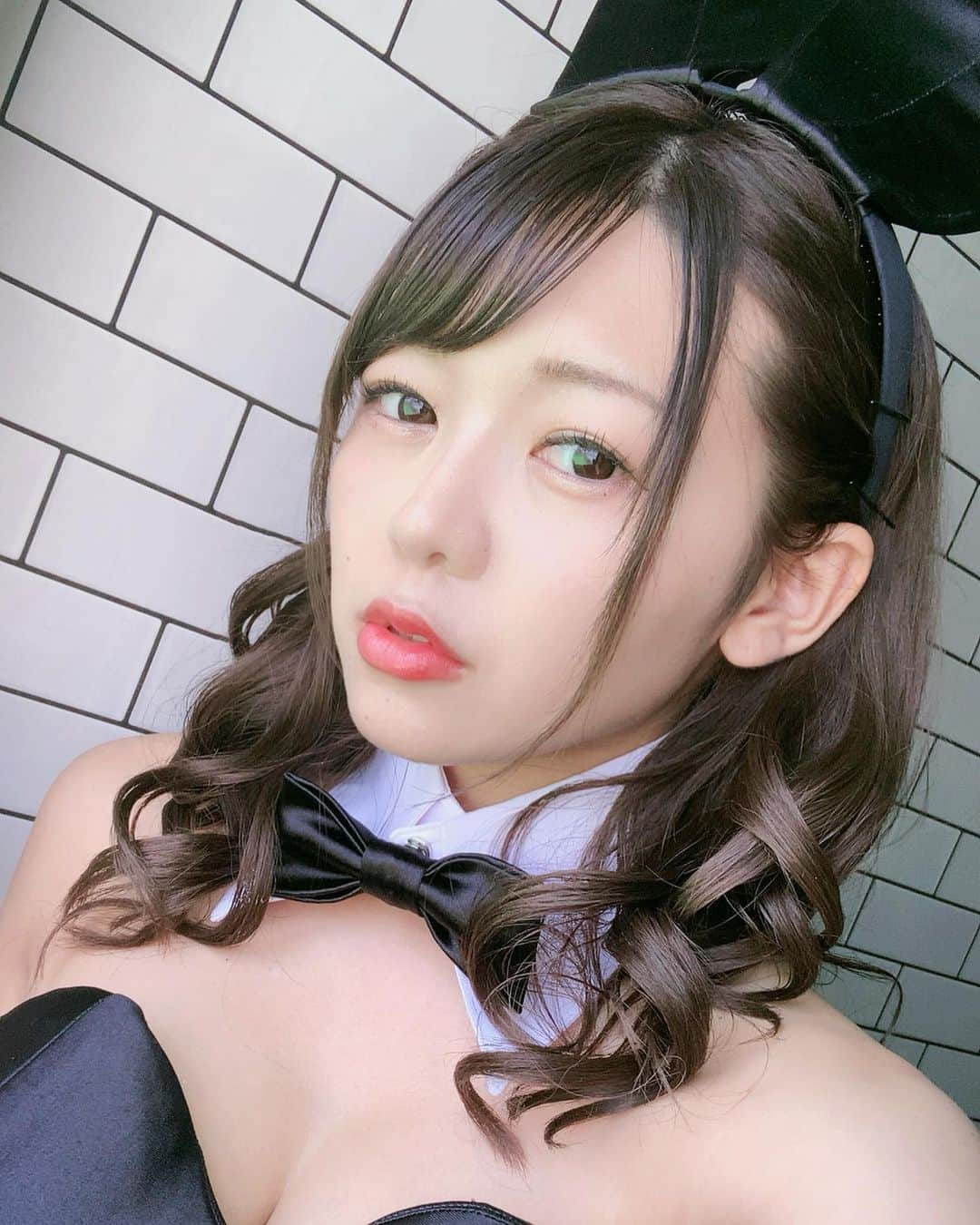 織田唯愛さんのインスタグラム写真 - (織田唯愛Instagram)「#バニー の自撮りです🐰 ぴょん(๑´×`๑) . 8月2日は、バニーの日らしい♡」8月2日 20時50分 - odaichika