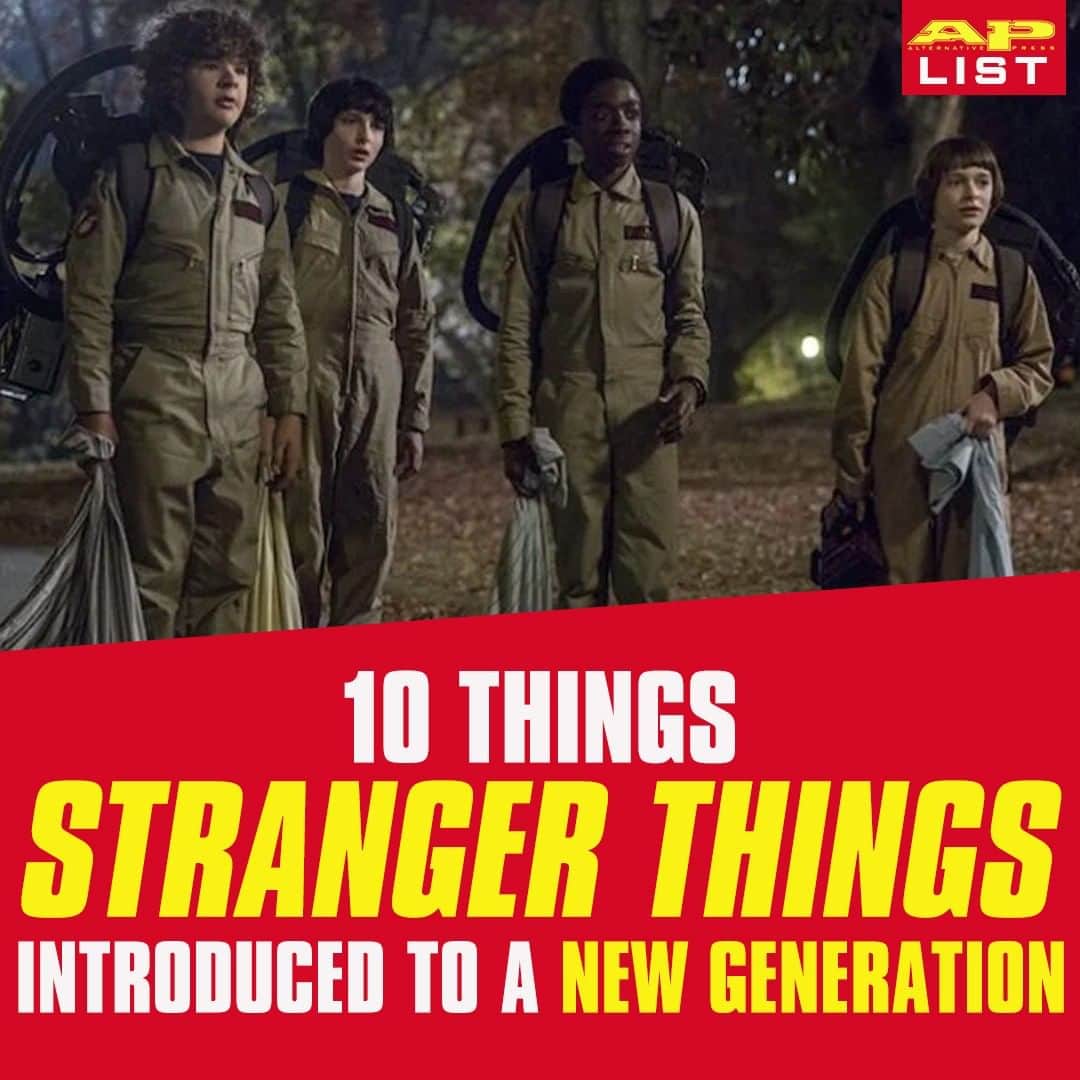 Alternative Pressさんのインスタグラム写真 - (Alternative PressInstagram)「From that iconic ‘The NeverEnding Story’ moment to plenty of ‘Dungeons & Dragons,’ @strangerthingstv has introduced some bitchin’ ’80s references to a new generation⁠ LINK IN BIO⁠ .⁠ .⁠ .⁠ #strangerthings #strangerthingstv #netflix #netflixoriginal #netflixseries #the80s #the80sgeneration #80sreferences #alternativepress #altpress」8月2日 21時01分 - altpress