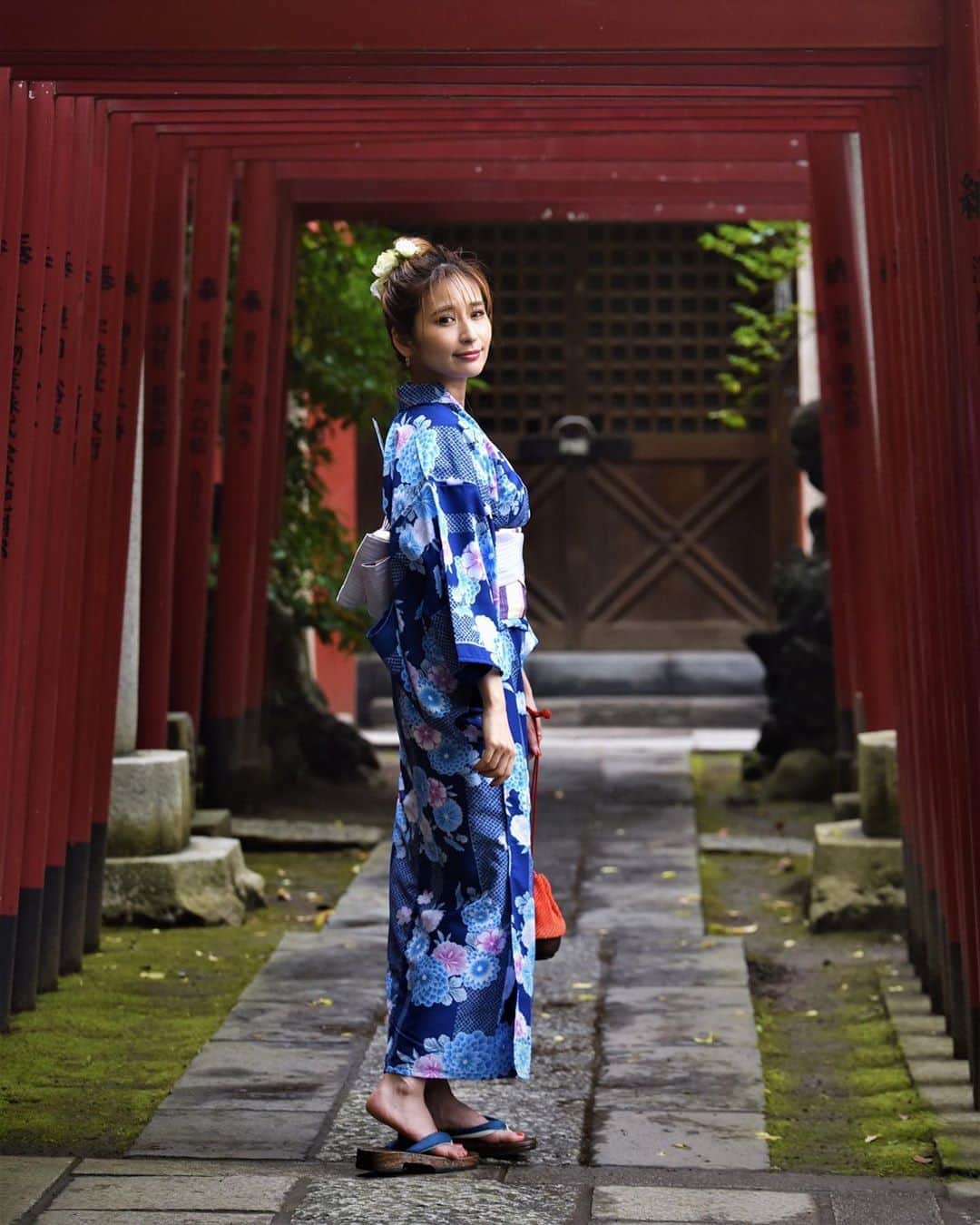 有馬綾香のインスタグラム：「やっと夏が本気出して来た。 ヨイヨイ。」