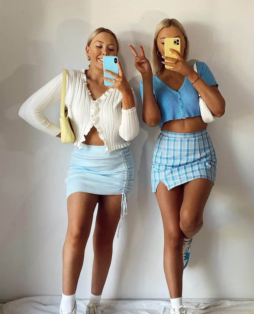 Beginning Boutiqueさんのインスタグラム写真 - (Beginning BoutiqueInstagram)「BFF goals 🌸 How cute are babes @elizabethporteous___ & @amyy.martin in their matching 'fits! Tap to shop!」8月2日 21時35分 - beginningboutique