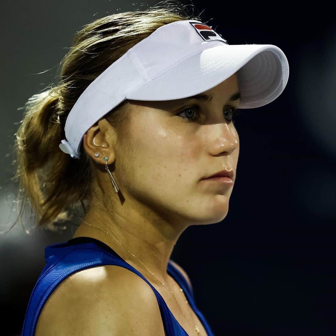 ソフィア・ケニンのインスタグラム：「Always grinding to give my best on the court 💪🏼 #WTT」