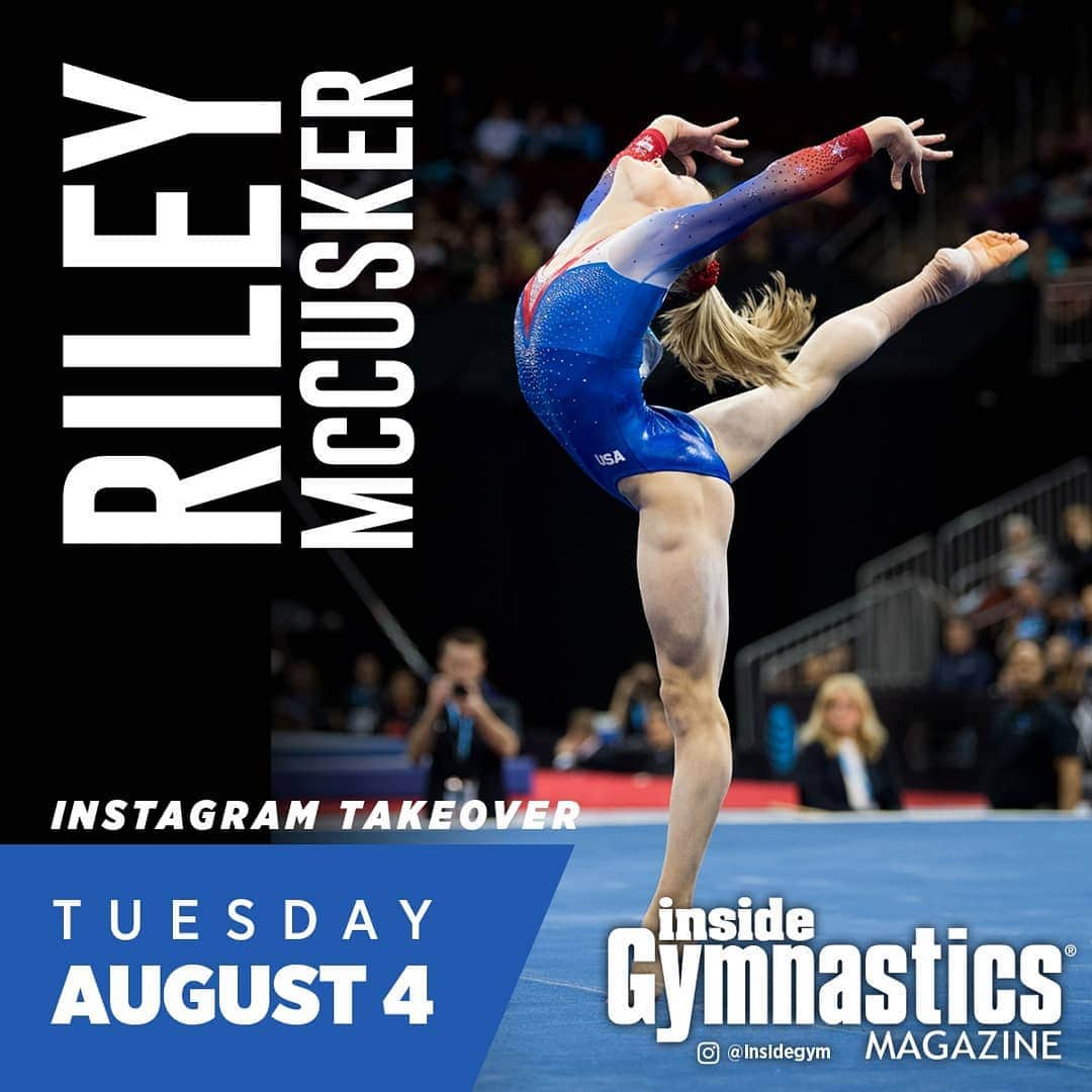 Inside Gymnasticsさんのインスタグラム写真 - (Inside GymnasticsInstagram)「Stay tuned for this week's #takeovertuesday with Riley McCusker!!! @riley_mccusker 👏👏👏  #insidegymnastics #magazine #bettertogether #roadtotokyo2021 #tokyo2021 #tokyo202One #gymnast #gymnastics #athlete #artist #champion #hero   Photo by Lloyd Smith @lgs6632」8月3日 0時33分 - insidegym