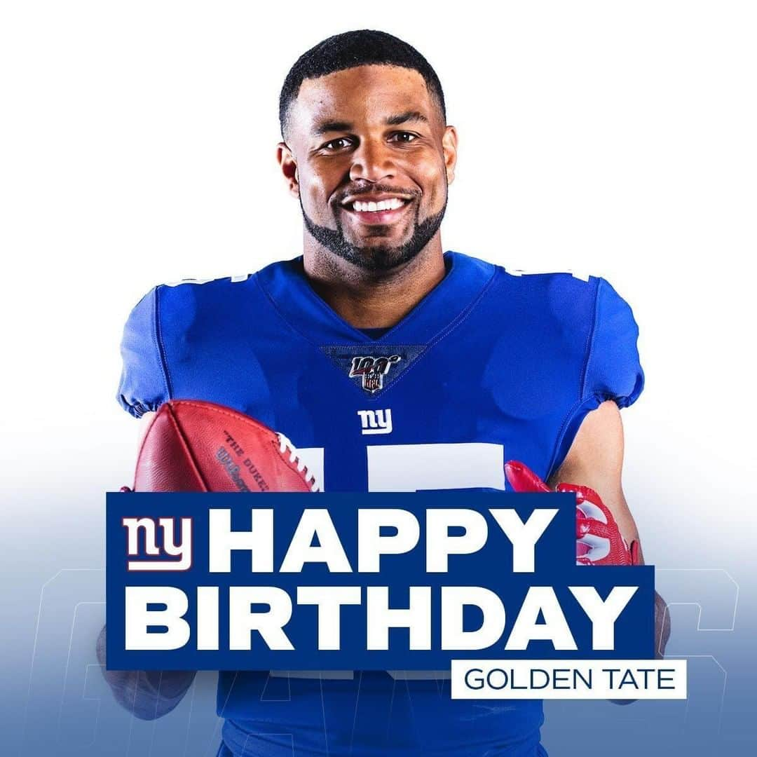 New York Giantsさんのインスタグラム写真 - (New York GiantsInstagram)「Happy Birthday to the YAC King! 👑」8月3日 1時00分 - nygiants