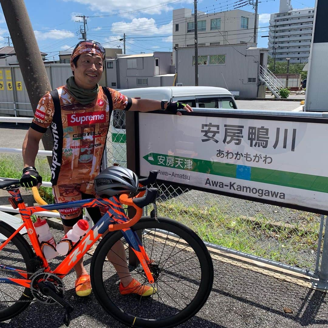 団長安田さんのインスタグラム写真 - (団長安田Instagram)「#バイシクルクラブ #団長安田チャンネル　#nestobike #bbbease #団長安田　#安田大サーカス団長　#房総半島サイクリング」8月3日 1時24分 - dancyoyasuda