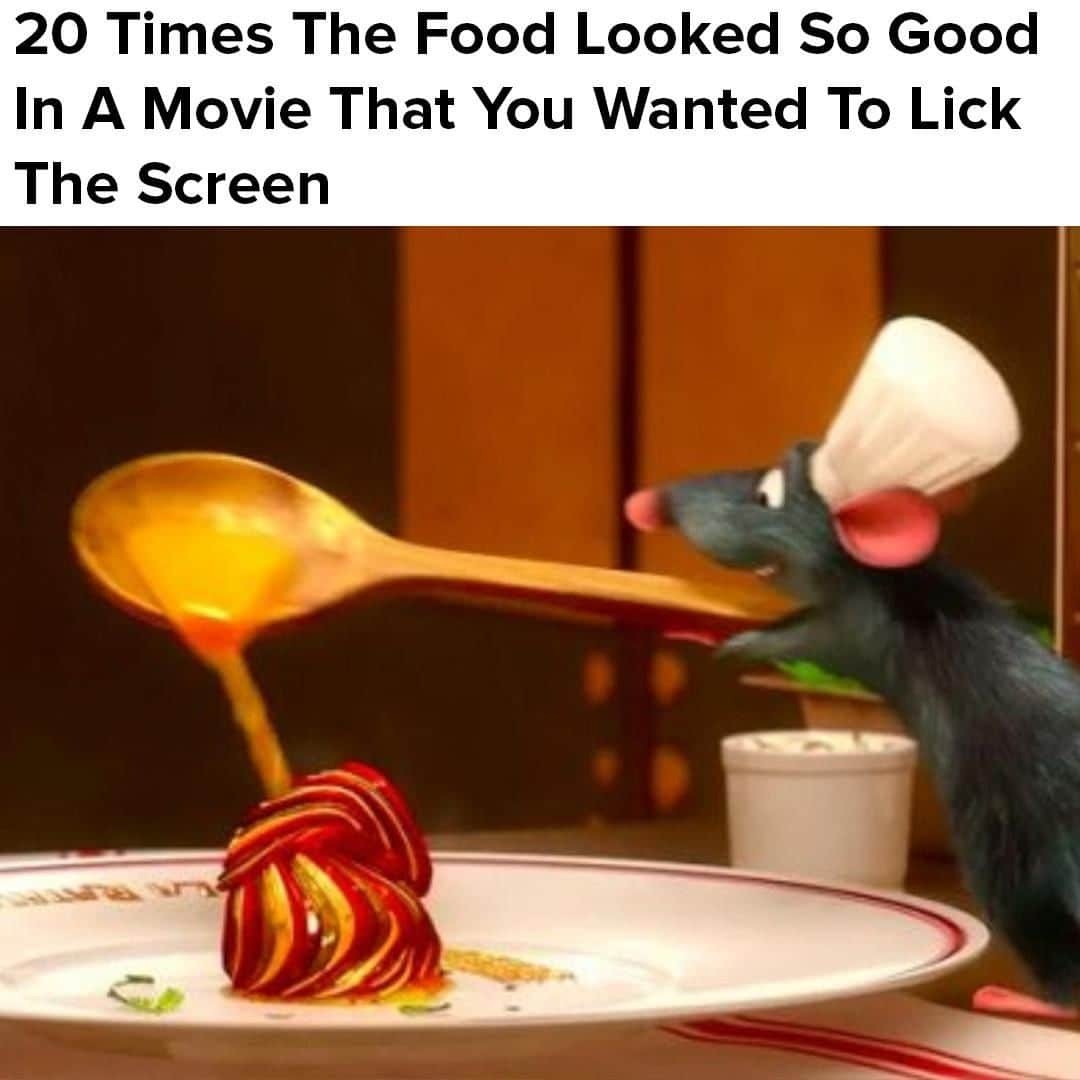 BuzzFeedさんのインスタグラム写真 - (BuzzFeedInstagram)「I want that ratatouille, Remy!!! Disney, make it happen already. Link in bio for more 😋」8月3日 5時00分 - buzzfeed