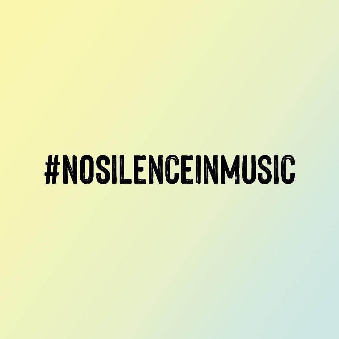 レオナ・ルイスのインスタグラム：「#nosilenceinmusic」