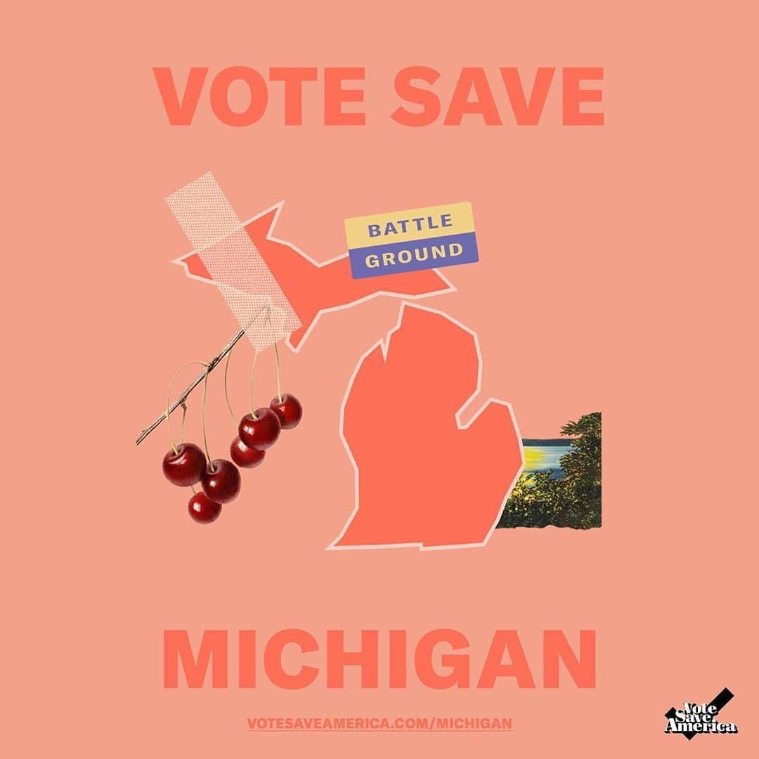 ジャック・ファライーさんのインスタグラム写真 - (ジャック・ファライーInstagram)「I’m joining #teammichigan. If we're going to win this election, we'll have to flip my home state of Michigan—which Trump won by the smallest margin of victory (10,704 votes).  Join me in adopting Michigan and pledge to do everything you can to turn out the vote in November --> votesaveamerica.com/michigan @votesaveamerica (link in my bio, and keep an eye here for other action steps this week)」8月3日 4時28分 - jackfalahee