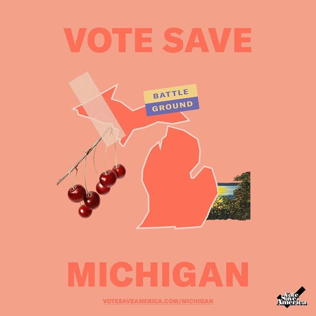 ジャック・ファライーのインスタグラム：「I’m joining #teammichigan. If we're going to win this election, we'll have to flip my home state of Michigan—which Trump won by the smallest margin of victory (10,704 votes).  Join me in adopting Michigan and pledge to do everything you can to turn out the vote in November --> votesaveamerica.com/michigan @votesaveamerica (link in my bio, and keep an eye here for other action steps this week)」