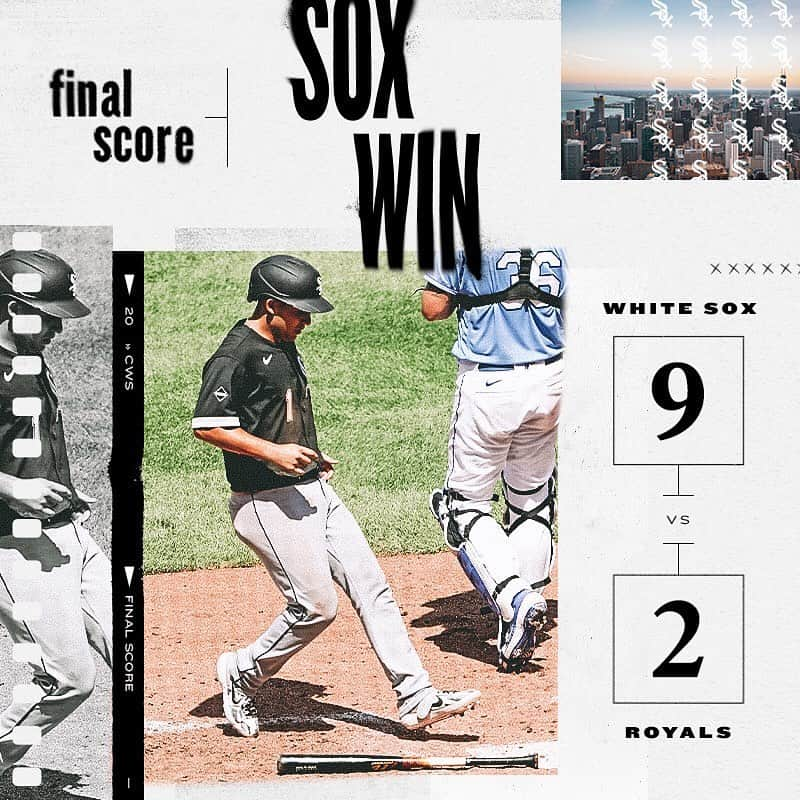 シカゴ・ホワイトソックスさんのインスタグラム写真 - (シカゴ・ホワイトソックスInstagram)「#ChangetheGame with a road sweep. SOX WIN!」8月3日 6時17分 - whitesox