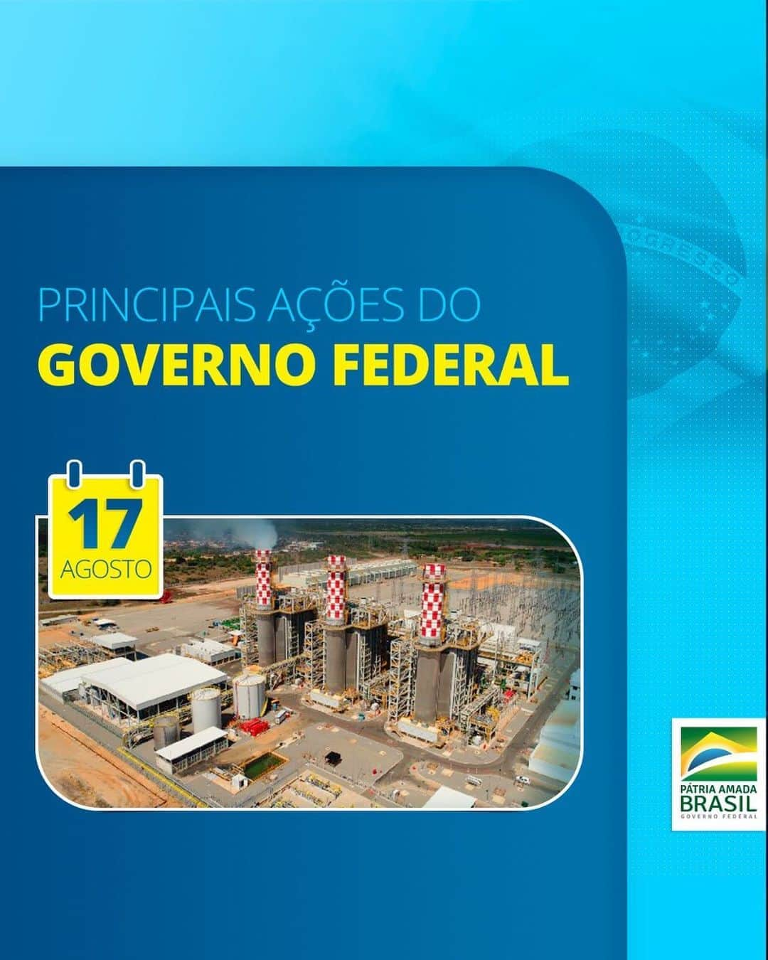 ジルマ・ルセフさんのインスタグラム写真 - (ジルマ・ルセフInstagram)「#ENERGIA: Presidente Jair Bolsonaro participa da inauguração da Usina Termoelétrica Porto de Sergipe I, considerada a maior da América Latina em seu segmento. Com investimento de R$ 6 bilhões, a usina de Sergipe poderá suprir 15% da demanda de energia do Nordeste.  #CORONAVÍRUS: Estados e municípios vão receber R$ 331 milhões para assistência social. Recursos vão aumentar a capacidade de ajuda às famílias em situação de vulnerabilidade. 💰 https://bit.ly/3g8dG74  #SAÚDE: O Ministério da Saúde já habilitou quase 100% dos leitos de UTI solicitados. Investimento federal é de R$ 1,7 bilhão para mais 11,8 mil leitos de UTI em todo o Brasil. 🏥 https://bit.ly/3ayFMHK  #DOU: Governo Federal autoriza compra de equipamentos de proteção individual (máscaras, luvas, álcool em gel) com recursos de aplicação financeira. Objetivo é permitir maior proteção contra a infecção por Covid-19. 😷💰👨‍⚕‍ https://bit.ly/3g6fPQE  #ARRECADAÇÃO: Valor recuperado pela AGU para os cofres públicos cresce 32,8% e chega a R$ 3,3 bilhões no 1º semestre. Quantia foi recuperada por meio de cobranças judiciais e acordos. https://bit.ly/322ud7t  🚨ALERTA DE FAKE NEWS 🚨 É FALSO o link que circula no WhastApp para site de "inscrição antecipada" para o "Renda Brasil". O programa, em fase de estruturação, ainda não existe. NÃO clique em links duvidosos e certifique-se de checar informações nos canais oficiais do Governo.  #DOU: ICMBio anuncia reabertura da visitação no parque da Chapada dos Veadeiros. A reabertura será de forma gradual e monitorada, mediante cumprimento dos protocolos de segurança sanitária. 🐆🏞️ https://bit.ly/349qat0  #CASAPRÓPRIA: Governo Federal entrega 1.881 moradias a famílias de baixa renda em cinco estados. Residenciais foram inaugurados nas cidades de Pernambuco, Rio de Janeiro, Santa Catarina, São Paulo e Tocantins. Investimentos somam R$ 145 milhões. 🏘️🇧🇷🚀https://bit.ly/2E0e4aR  #AME: A Anvisa publicou o registro do produto de terapia gênica Zolgensma®️ (onasemnogeno abeparvoveque), da empresa Novartis Biociências S.A. Esse é um medicamento usado para o tratamento da atrofia muscular espinhal, uma doença rara e grave. https://bit.ly/2Y9b2rP」8月18日 2時35分 - presidenciadobrasil