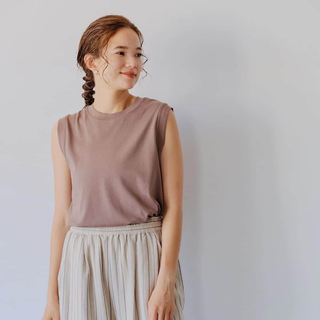 SEVENDAYS＝SUNDAYのインスタグラム：「- . ノースリーブプルオーバー　￥1,490＋tax . . #sevendayssunday #セブンデイズサンデイ #セブンデイズ #大人カジュアル#大人カジュアルコーデ」