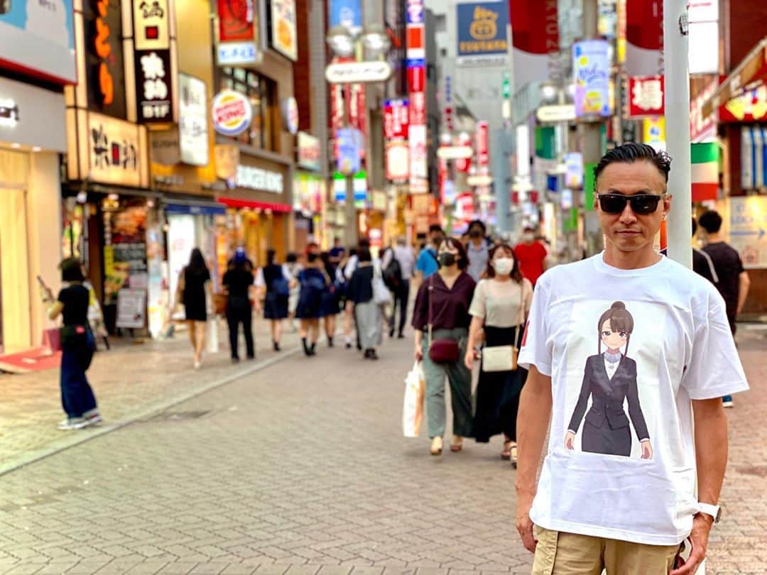 のインスタグラム：「宇田川ミキTできた😊  #非売品 #shibuya #playfully #宇田川ミキ #Vチューバー」