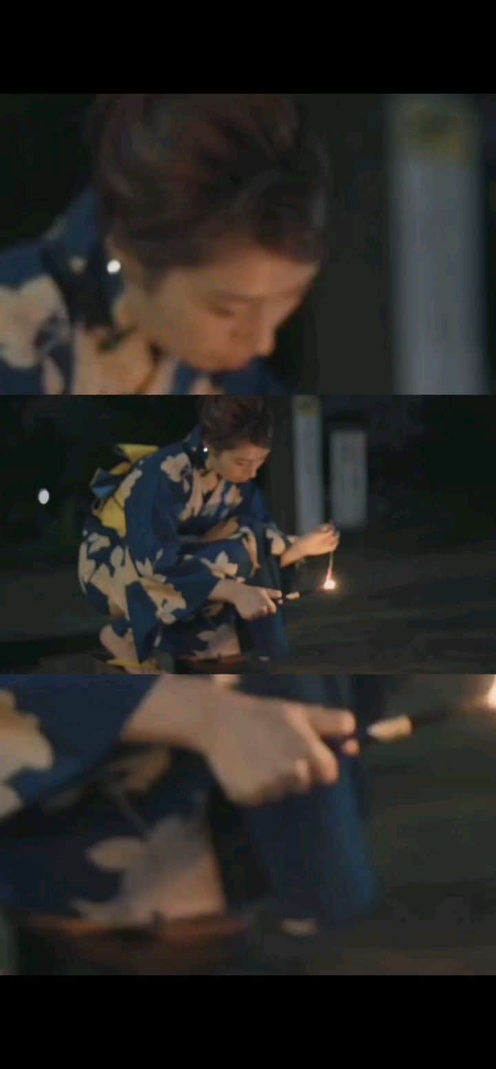 貴愛kwiae Officialのインスタグラム：「#線香花火  #summer  #fireworks  * * * * #浴衣 #ゆかた」