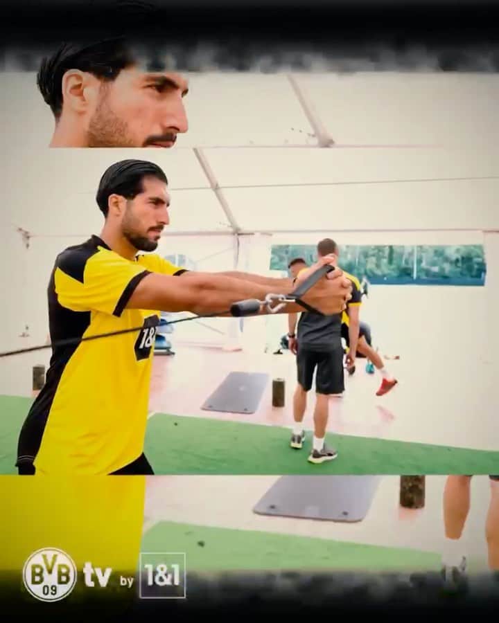 エムレ・カンのインスタグラム：「The hard yards will be worth it in the end @BVB09 ⏳ #EC23 #weCan 🎥 @yoshi_blub」