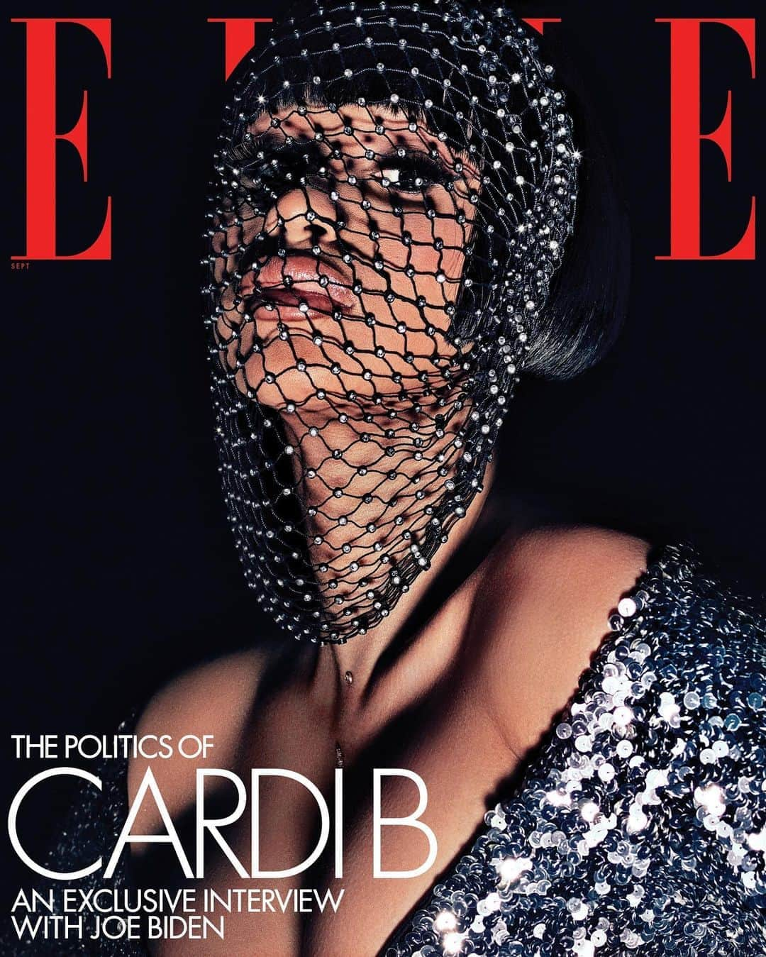 ELLE Magazineさんのインスタグラム写真 - (ELLE MagazineInstagram)「It’s the remix! Presenting Cardi B and Joey B—the collaboration you didn’t see coming. In an exclusive interview for our September issue, @iamcardiB sits down with @joebiden to discuss Medicare, free college tuition, and the fight for racial justice.“I feel like Black people, we’re not asking for sympathy,” she tells the presumptive Democratic presidential nominee, “We’re not asking for charity—we are just asking for equality. It’s simple: We want to feel like Americans.” Watch the full conversation at the link in bio.  ELLE September 2020 Editor-in-Chief: @ninagarcia⁣ Talent: @iamcardib⁣ In conversation with @joebiden⁣ Photographer: @stevenkleinstudio⁣ Stylist: @kollincarter⁣ Fashion Director: @alexwhiteedits⁣ Creative Director: Stephen Gan⁣ Entertainment Director: Jennifer Weisel⁣ Hair: @tokyostylez⁣ Makeup: @Erika_lapearl_mua⁣ Nails: @nailson7th⁣ Set Design: Mary Howard & Kyle Hagemeier @mhs_artists  Production: Travis Kiewel & Roberto Javier Sosa @thatoneproduction⁣ Top: @balenciaga ⁣ Headpiece: @kerenwolf」8月17日 20時49分 - elleusa