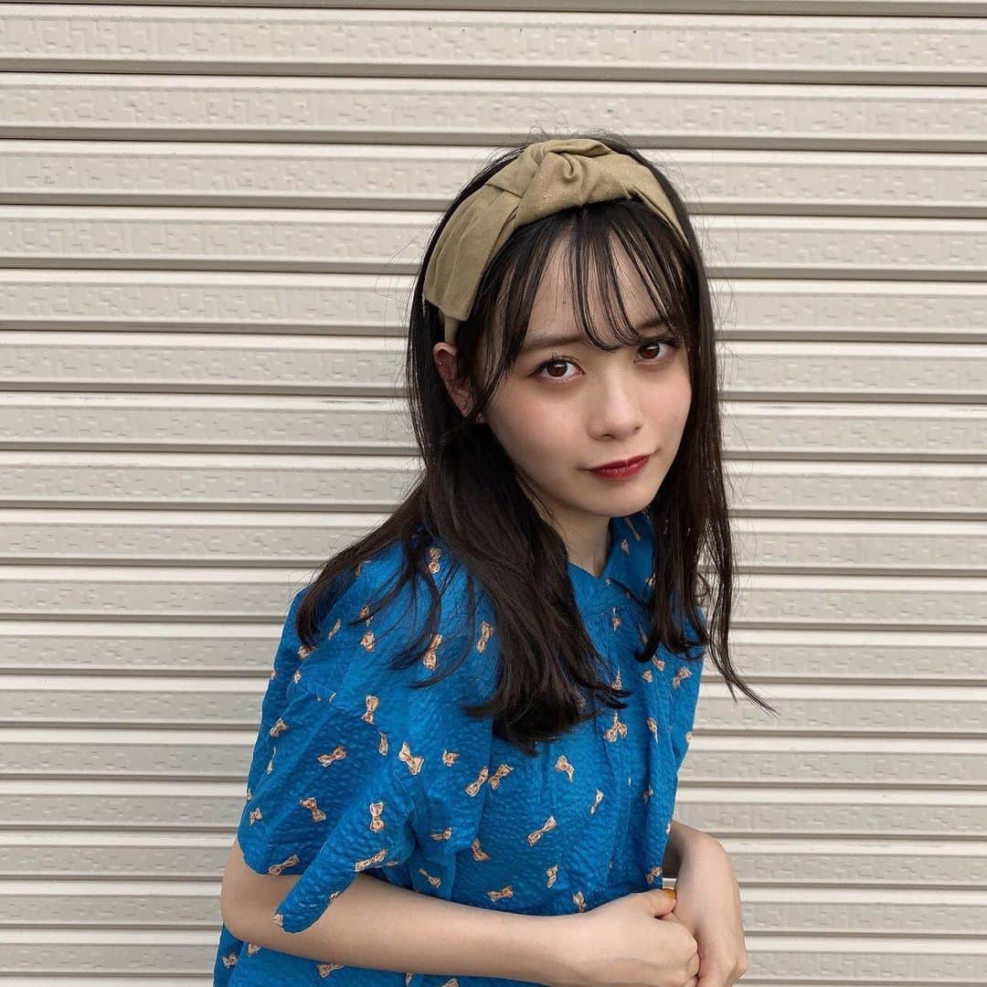 横山結衣さんのインスタグラム写真 - (横山結衣Instagram)「このリボンブラウス大好きお気に入り〜！！」8月17日 21時08分 - yoko_yui_team8