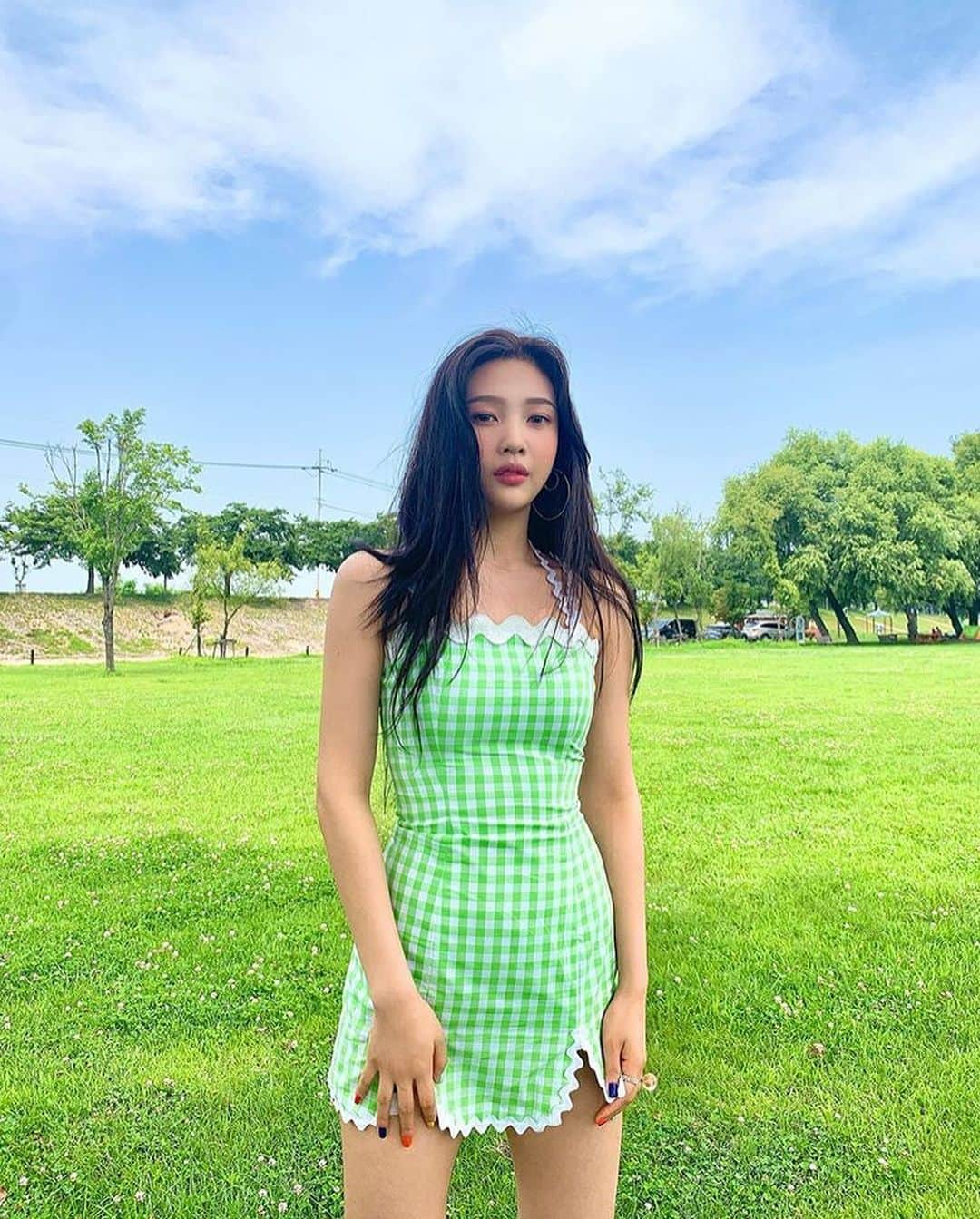 ジョイ（ファンアカウント）さんのインスタグラム写真 - (ジョイ（ファンアカウント）Instagram)「200802 JOY -  @_imyour_joy Update💚 _ #REDVELVETJOY#PARKJOY#JOYREDVELVET#JOYPARK#조이#SOOYOUNG#레드벨벳#psycho #REDVELVET#PARKSOOYOUNG#JOY © owner」8月17日 21時22分 - joy.redvelvet