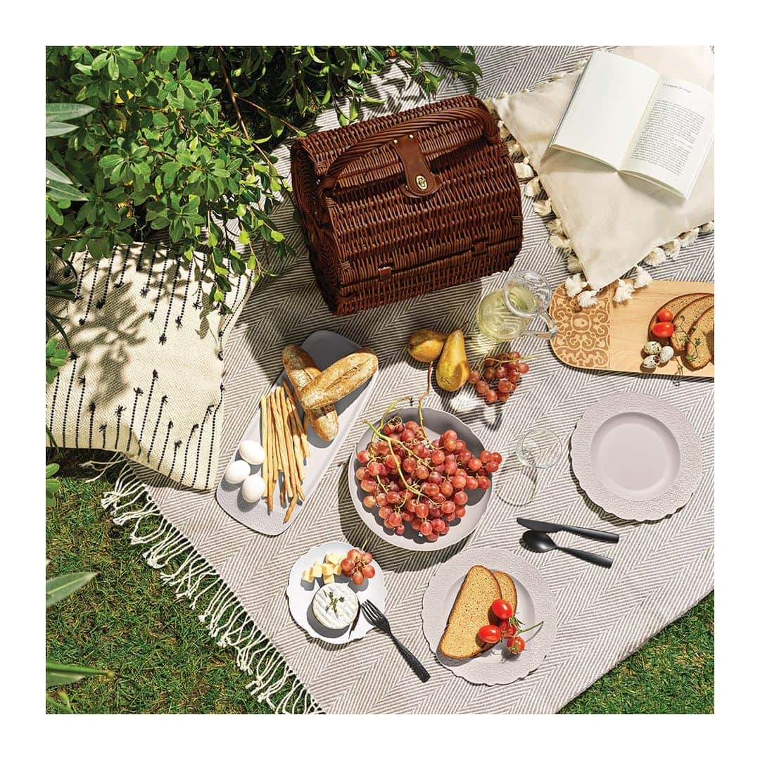 のインスタグラム：「Summer is the time for outdoor fun and breaks in the sun: that’s why we are introducing Dressed en Plein Air, here to bring sustainability and joy to the table in the open-air. Forget disposable plastic and get lost in the hidden decorations of this stunning set, brought to you by the mind of visionary @marcelwanders.」