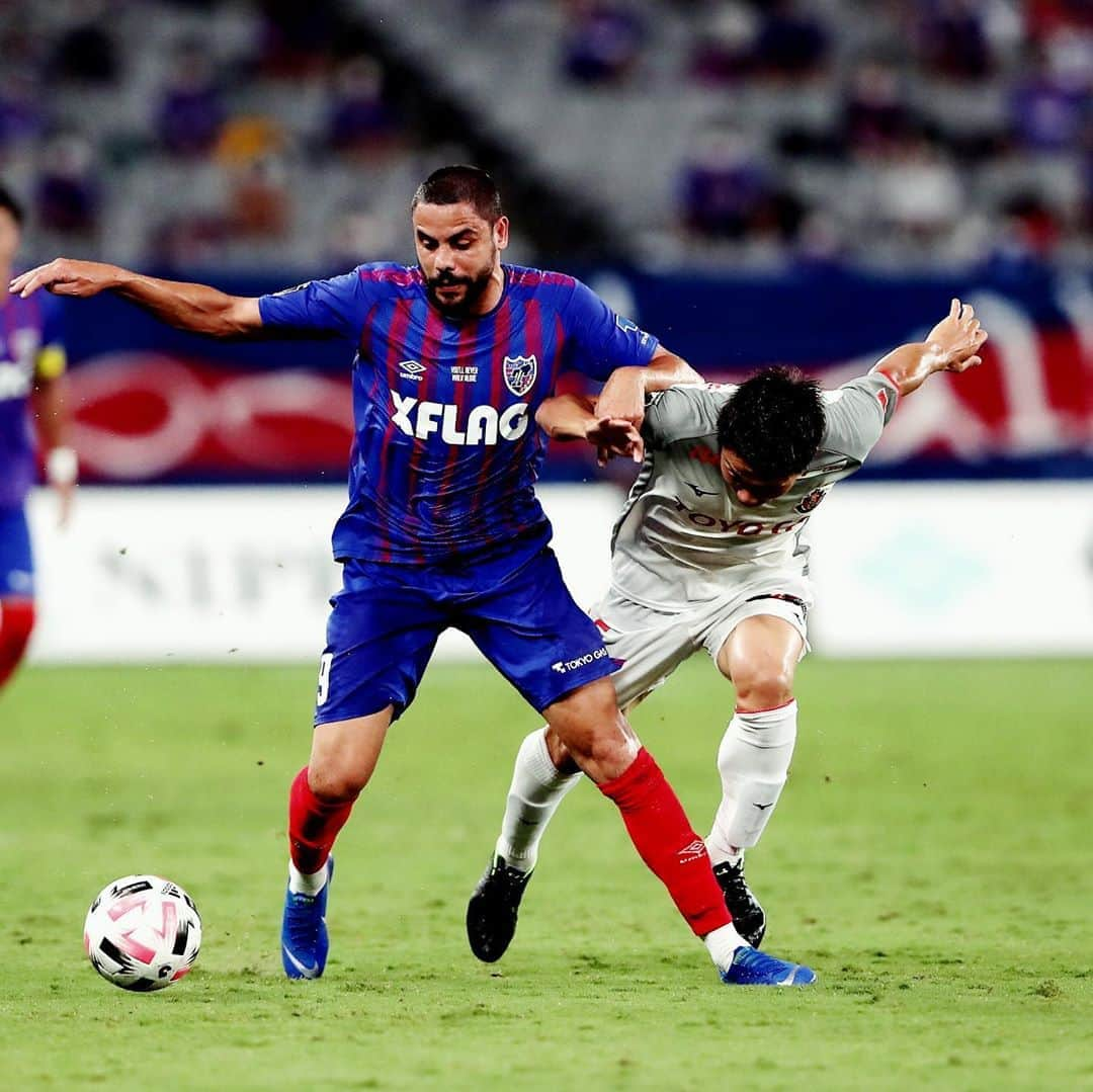 FC東京オフィシャルグッズさんのインスタグラム写真 - (FC東京オフィシャルグッズInstagram)「🔵🔴 vs #名古屋グランパス  ALL for VICTORY チームの勝利のために走り続ける。 @diegoqoliveira  @nagaigg_11 @fctokyoofficial  #ディエゴオリヴェイラ #永井謙佑 #FC東京 #fctokyo #tokyo」8月17日 22時30分 - fctokyoofficial