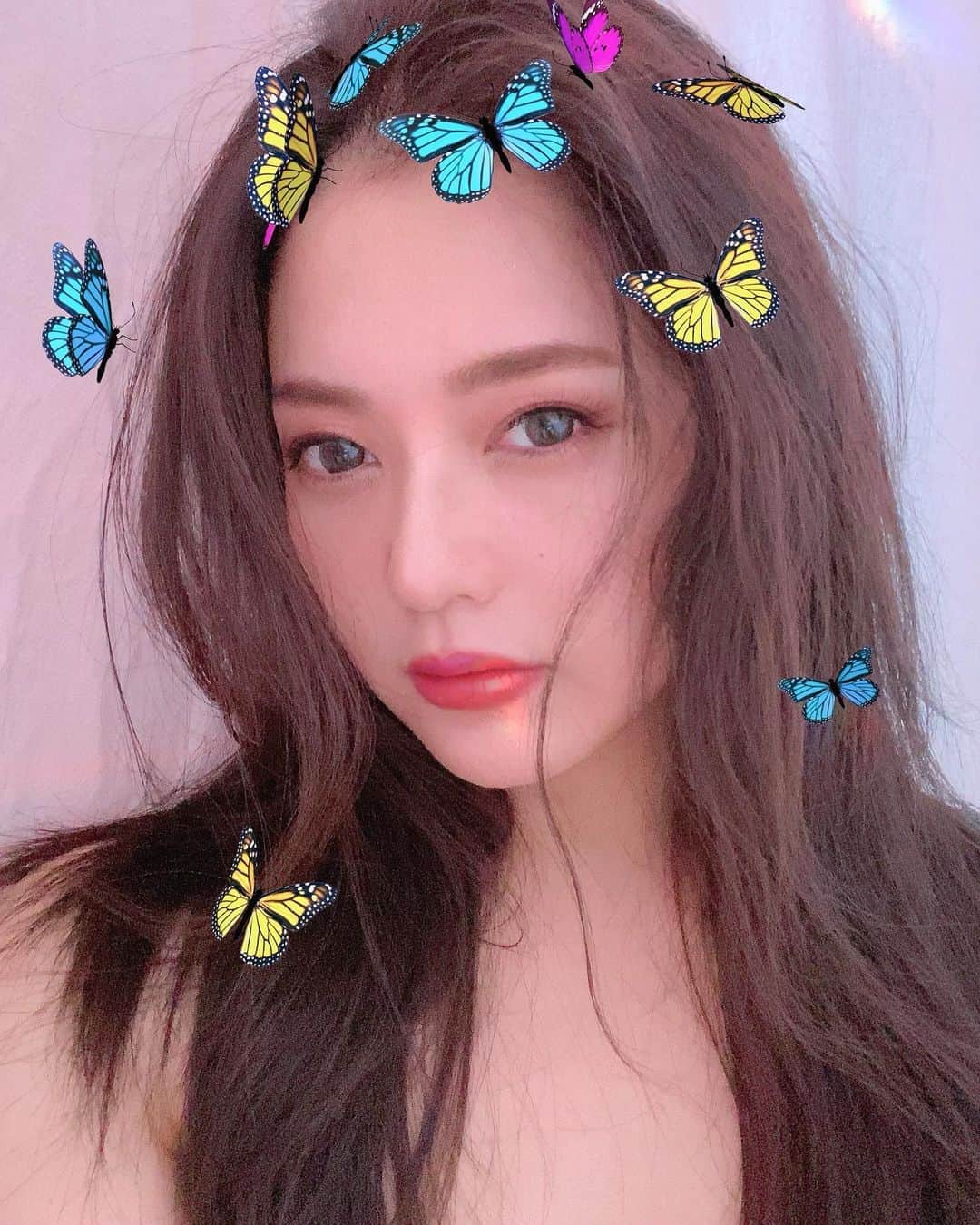 山口愛実のインスタグラム：「🚺🟣✝️🟪💟💜☂️」