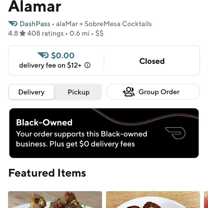 ハリソン・バーンズさんのインスタグラム写真 - (ハリソン・バーンズInstagram)「@Doordash is making it easy to support Black businesses with no delivery fees for the rest of 2020. One of my Oakland favorites is @Alamaroakland . If you’re looking for the best seafood in the bay, it’s Alamar hands down. #playitforward and download @Doordash today」8月17日 23時02分 - hbarnes