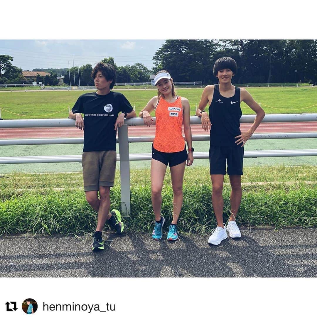 才藤歩夢さんのインスタグラム写真 - (才藤歩夢Instagram)「#Repost @henminoya_tu with @get_repost ・・・ 夏.  RSLAB × 才藤歩夢選手 過酷な撮影お疲れ様でした🔥  YouTubeお楽しみに…！  #YouTube #RSLABCh #ランニング #近代五種　 #マイナビ #マイナビアスリート」8月17日 23時13分 - ayumu_saito_